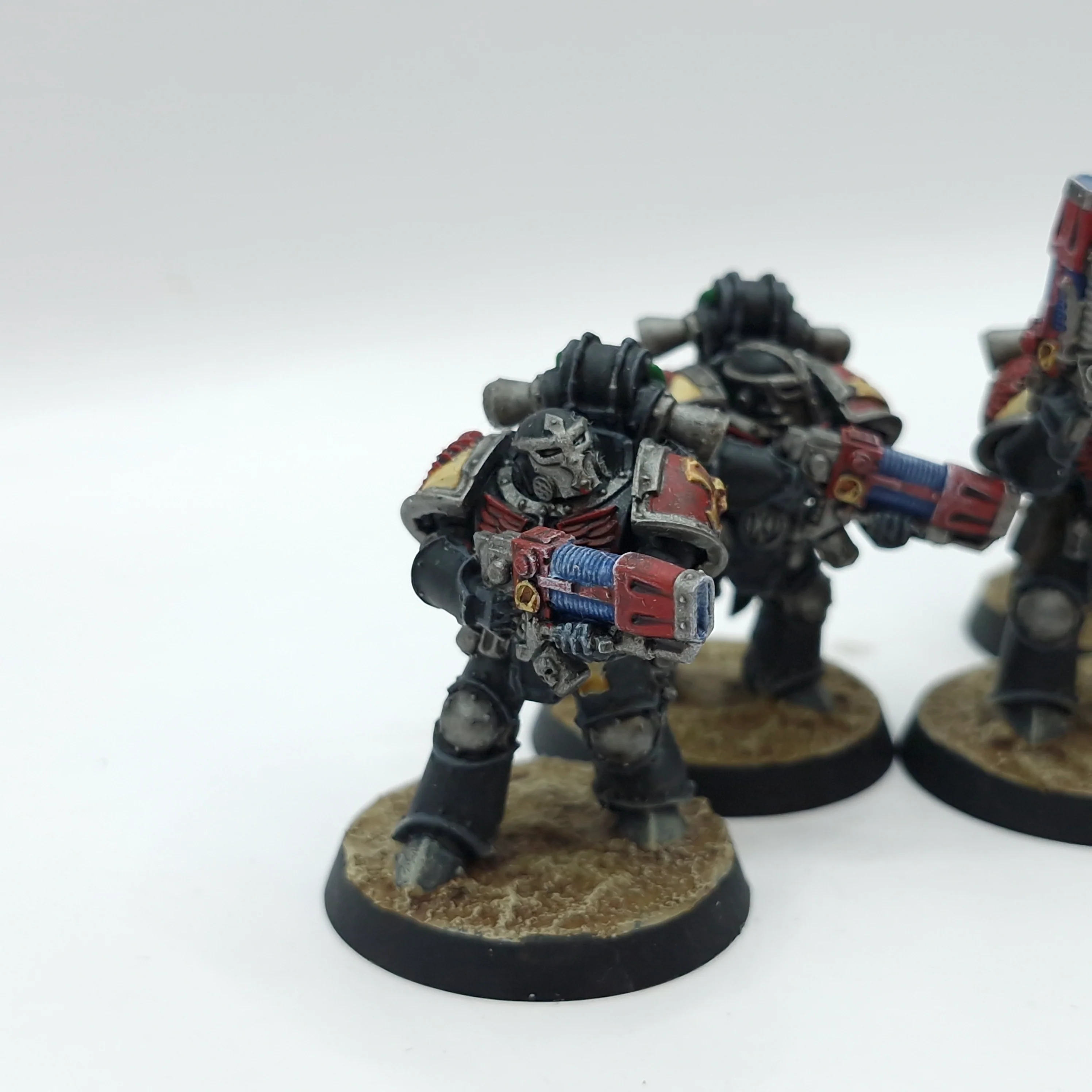 Warhammer Horus Heresy: Space Marines Dark Angels Dreadwing Interemptor Squad - Well Painted (AQ135) - Image 2