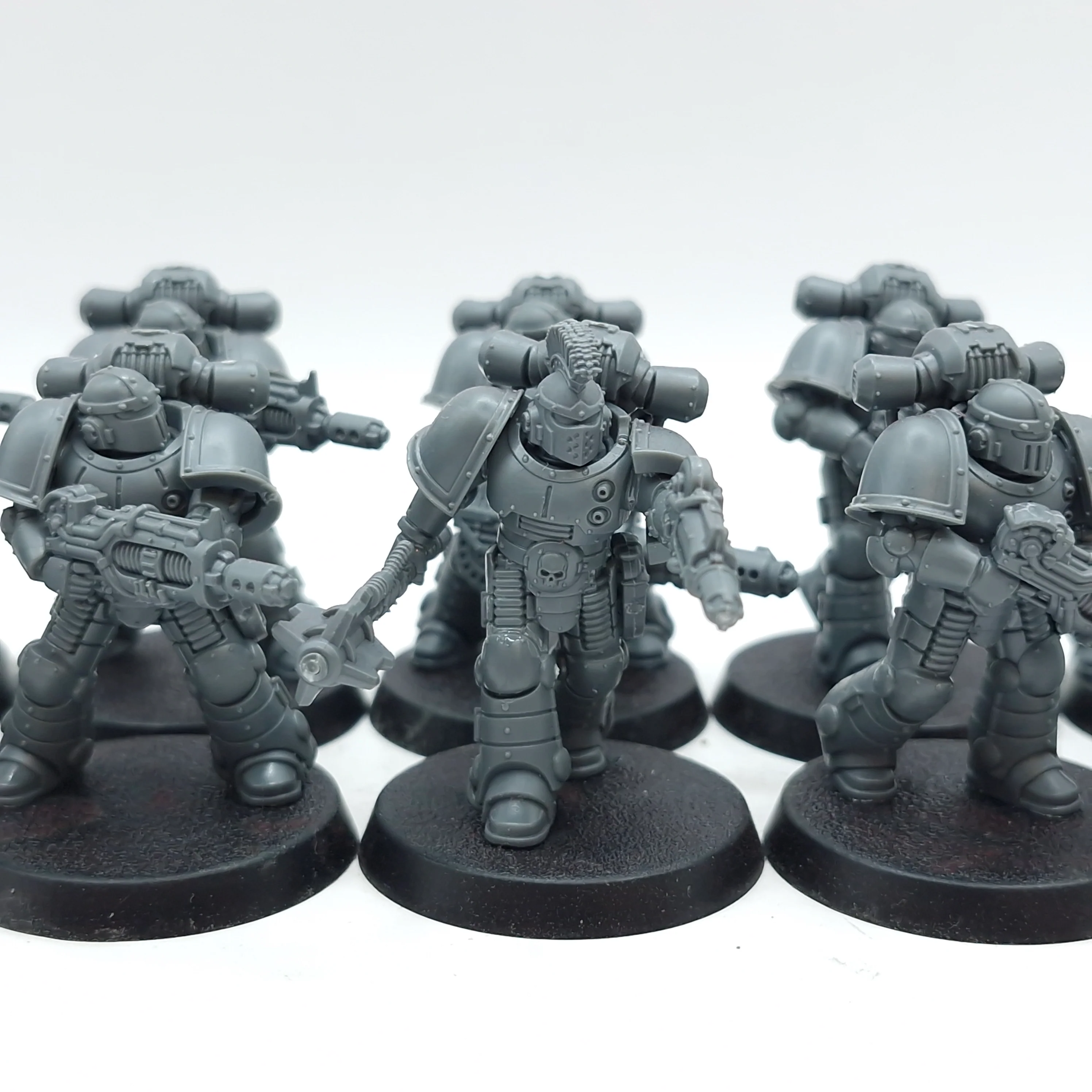 Warhammer Horus Heresy: Space Marines MKII Veterans with Disintegration Weapons (AJ220) - Image 3