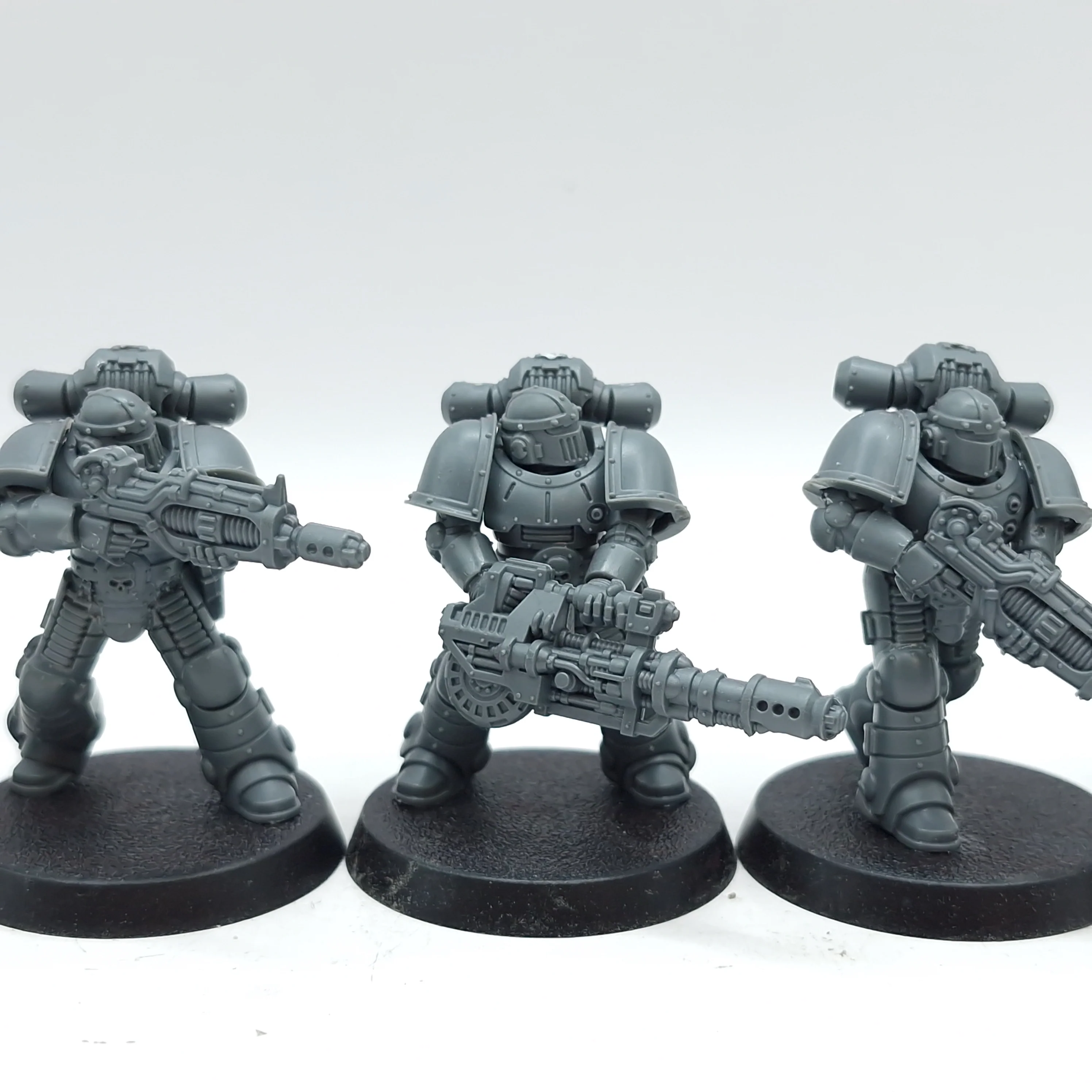 Warhammer Horus Heresy: Space Marines MKII Veterans with Disintegration Weapons (AJ220) - Image 6