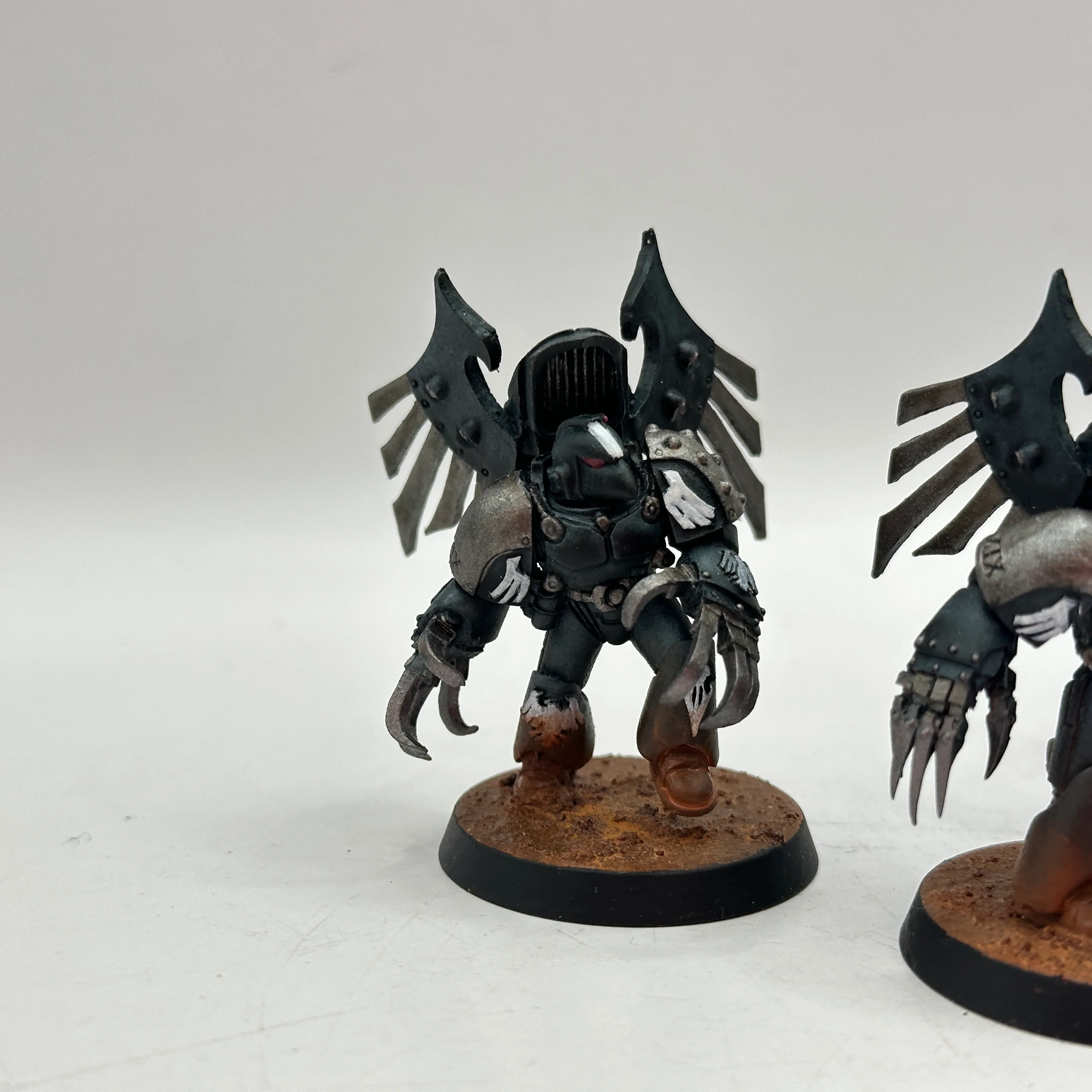 Warhammer Horus Heresy: Space Marines Raven Guard Dark Fury Squad - Well Painted (AZ188) - Image 2