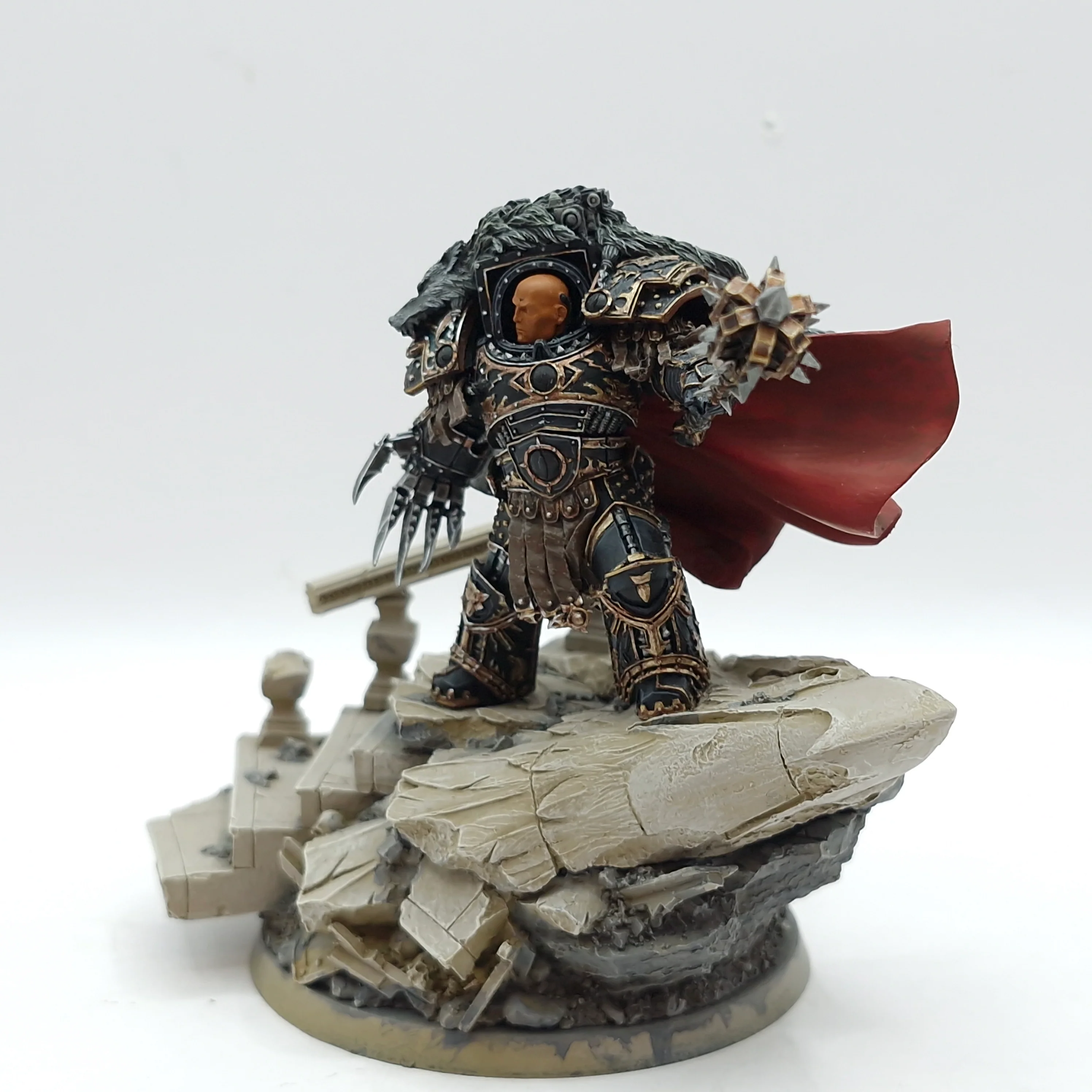 Warhammer Horus Heresy: Space Marines Sons of Horus Primarch Horus The Warmaster - Mostly Painted (AK004) - Image 3