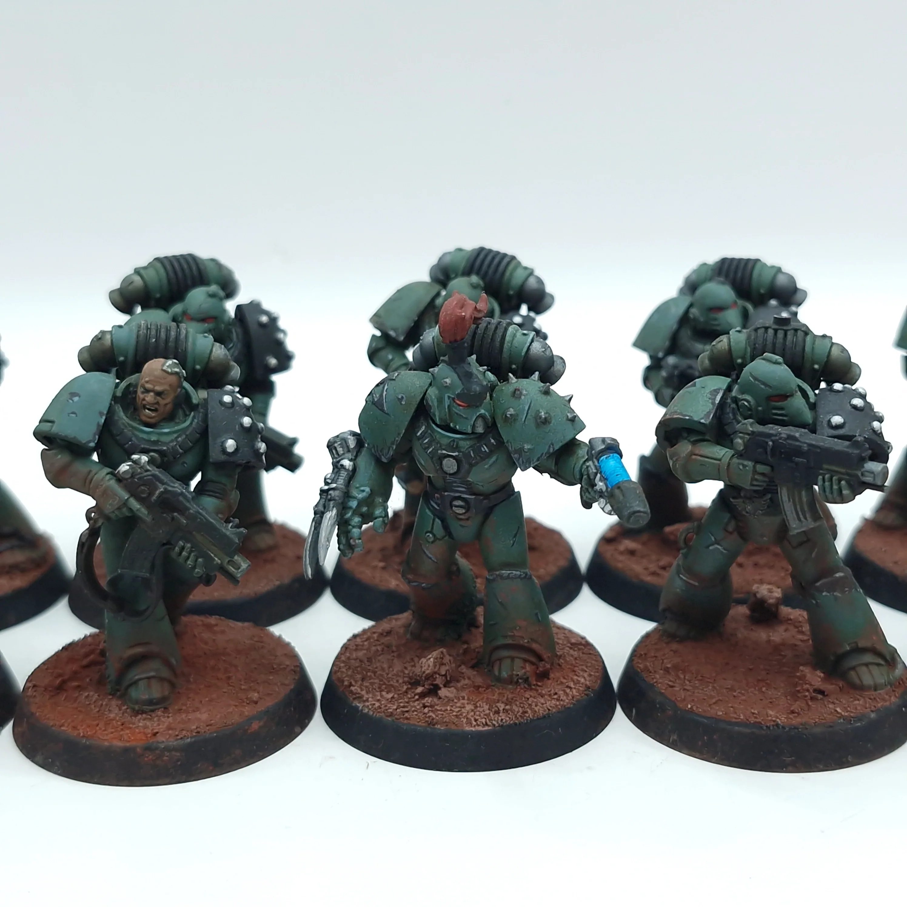Warhammer Horus Heresy: Space Marines Sons of Horus Tactical Squad - Well Painted (AQ041) - Image 3