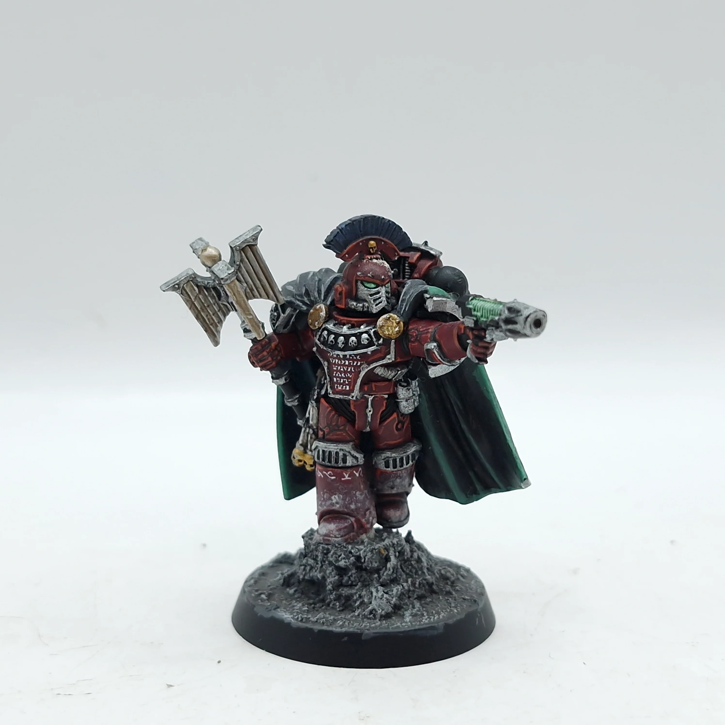 Warhammer Horus Heresy: Space Marines Word Bearers Chaplain Consul - Well Painted (AE041)