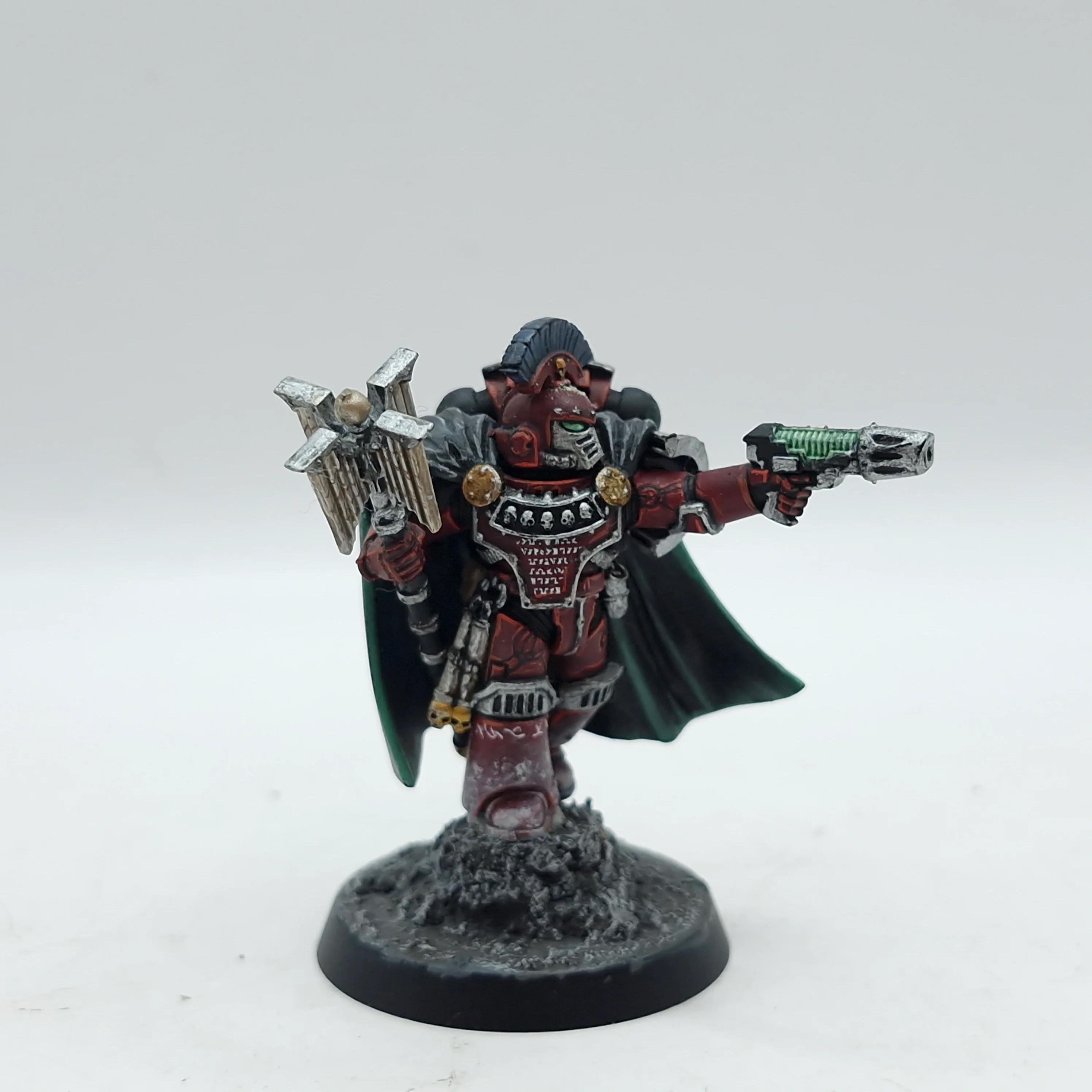 Warhammer Horus Heresy: Space Marines Word Bearers Chaplain Consul - Well Painted (AE041) - Image 5