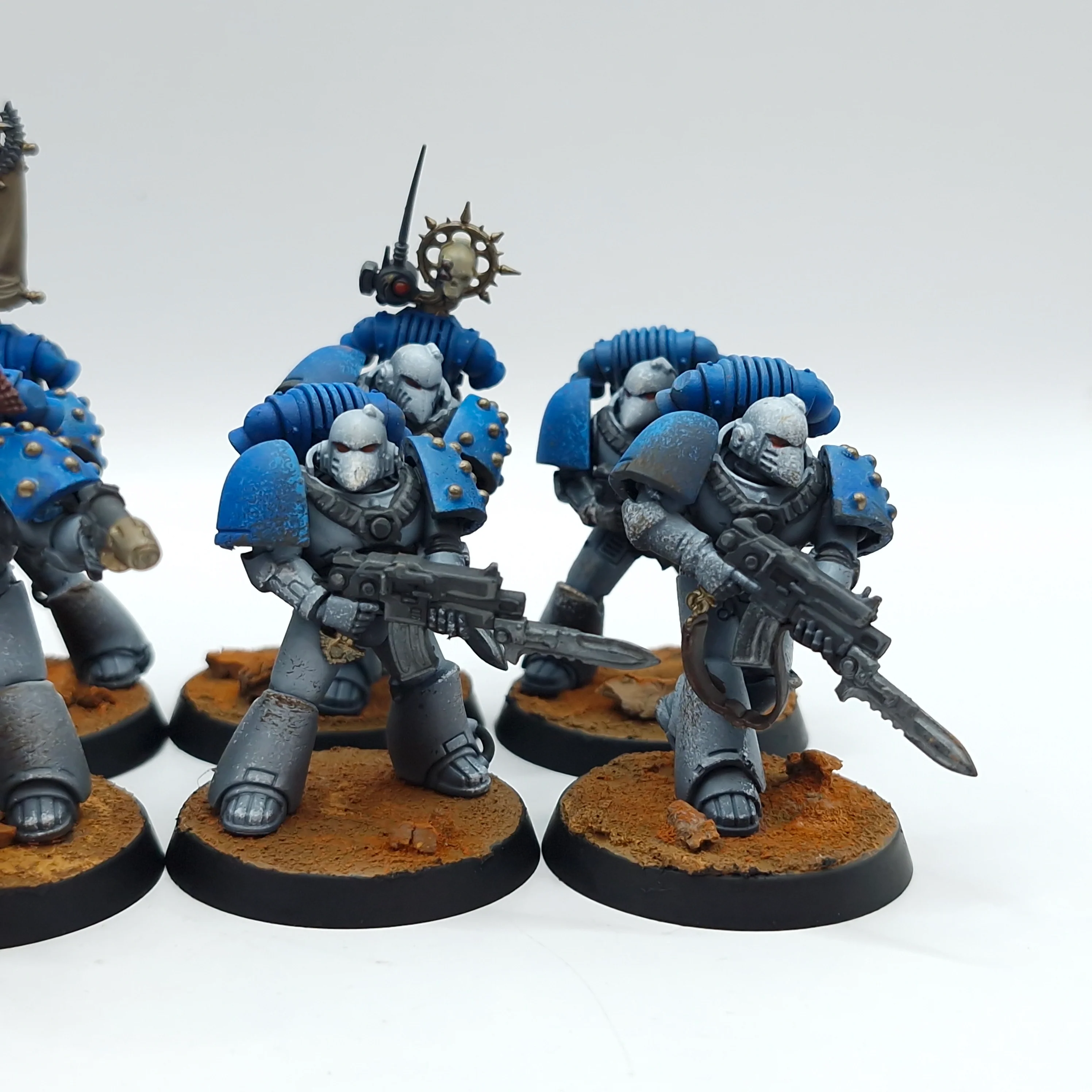 Warhammer Horus Heresy: Space Marines World Eaters MKIV Tactical Marines - Well Painted (AT227) - Image 4