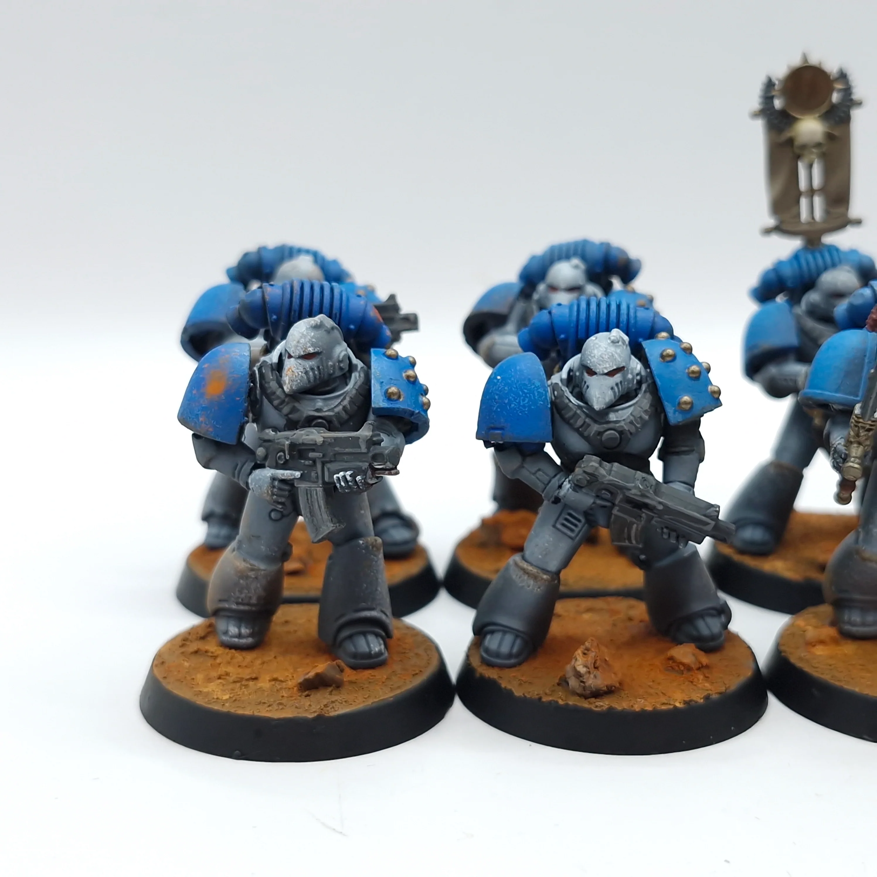 Warhammer Horus Heresy: Space Marines World Eaters MKIV Tactical Marines - Well Painted (AZ203) - Image 2