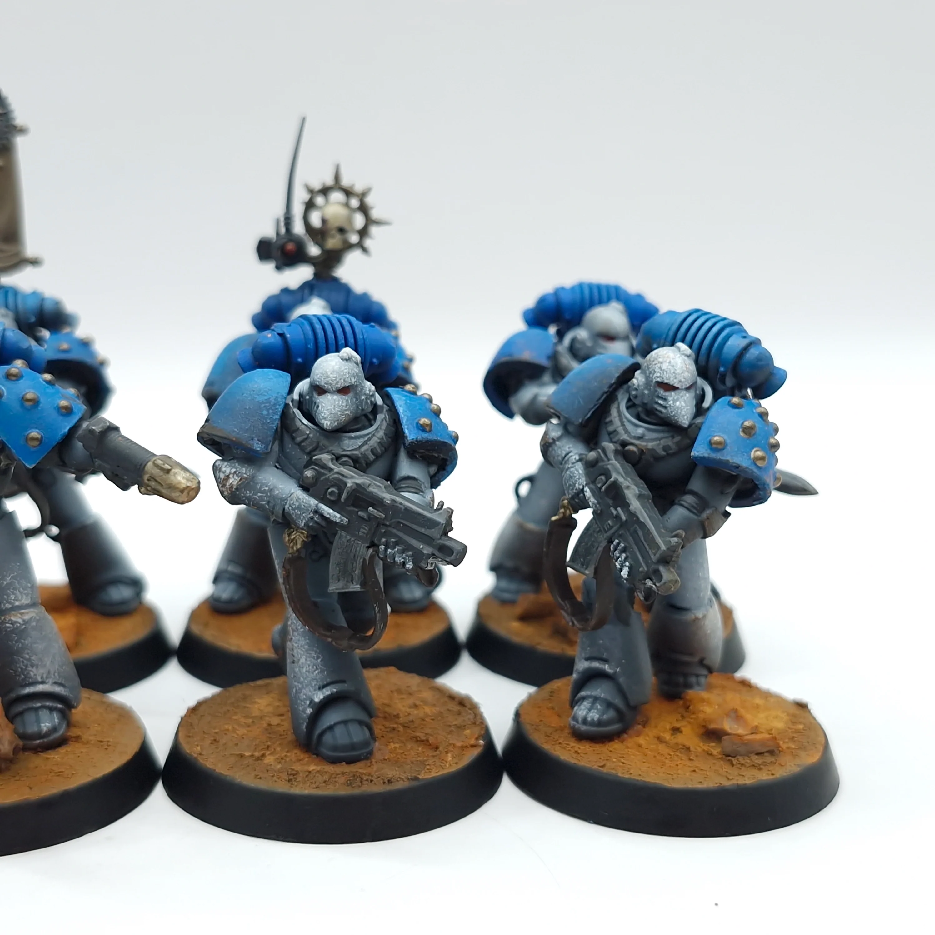 Warhammer Horus Heresy: Space Marines World Eaters MKIV Tactical Marines - Well Painted (AZ203) - Image 4