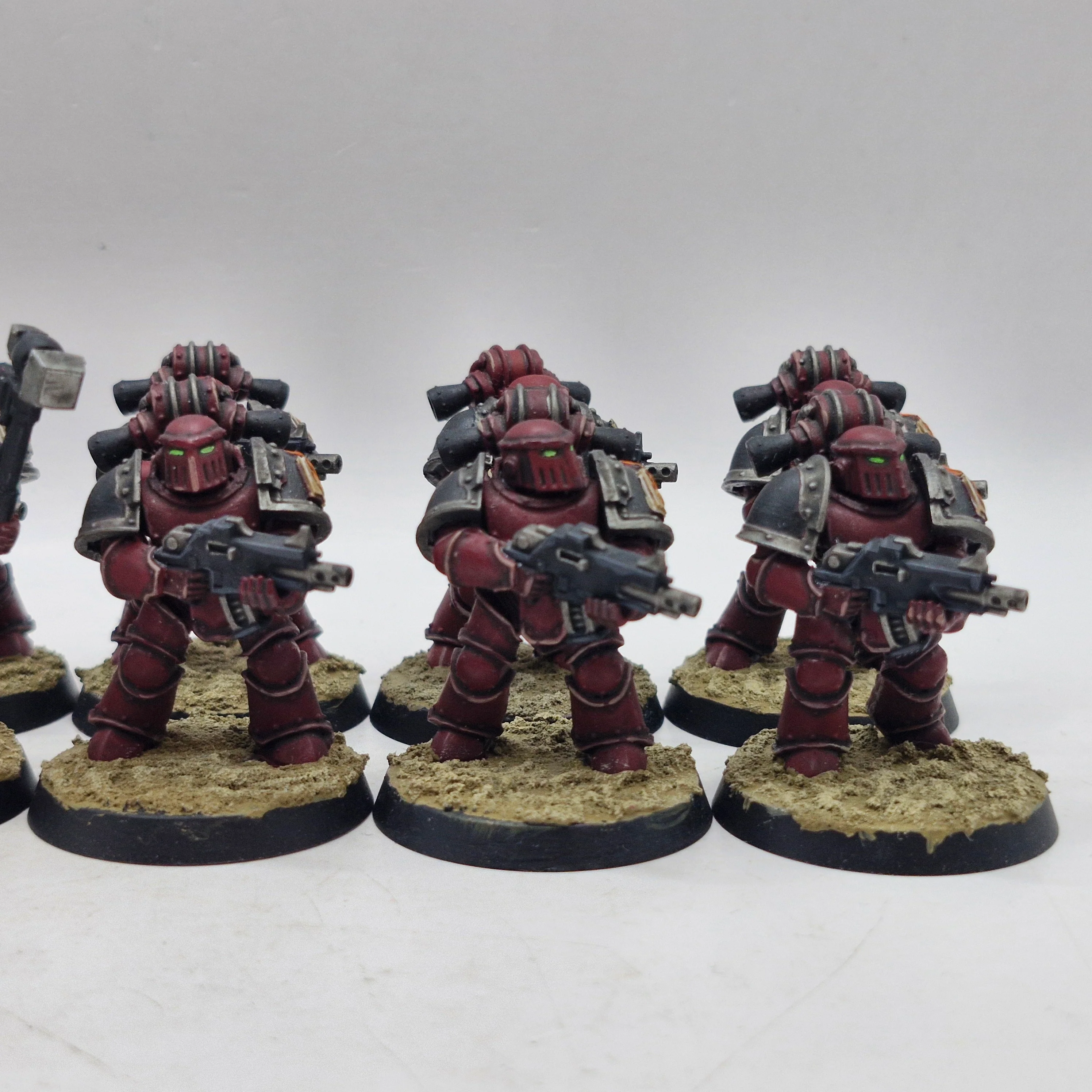 Warhammer Horus Heresy: Space Marine Word Bearers MKIII Tactical Squad (BA120) - Image 4
