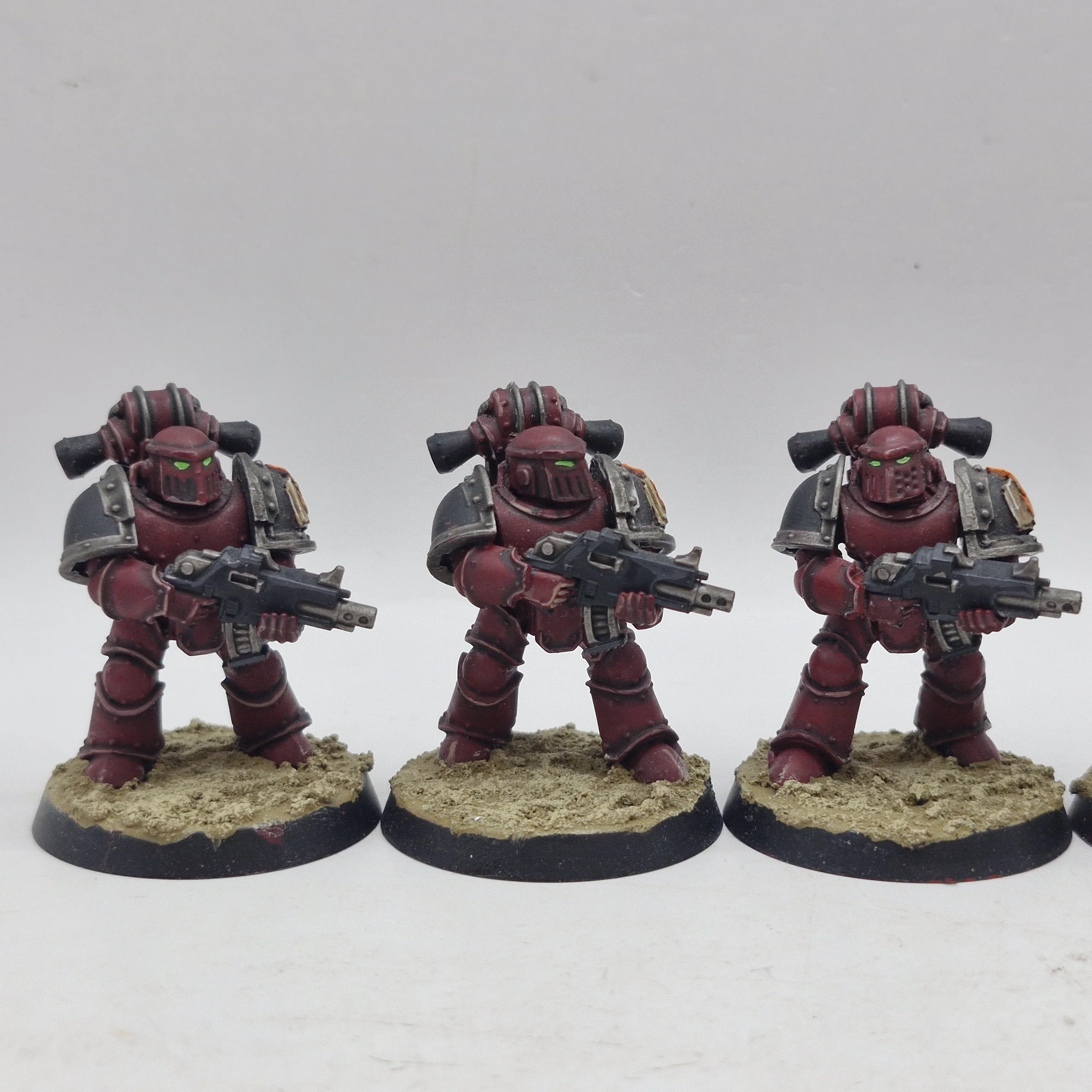 Warhammer Horus Heresy: Space Marine Word Bearers MKIII Tactical Squad (BA120) - Image 5