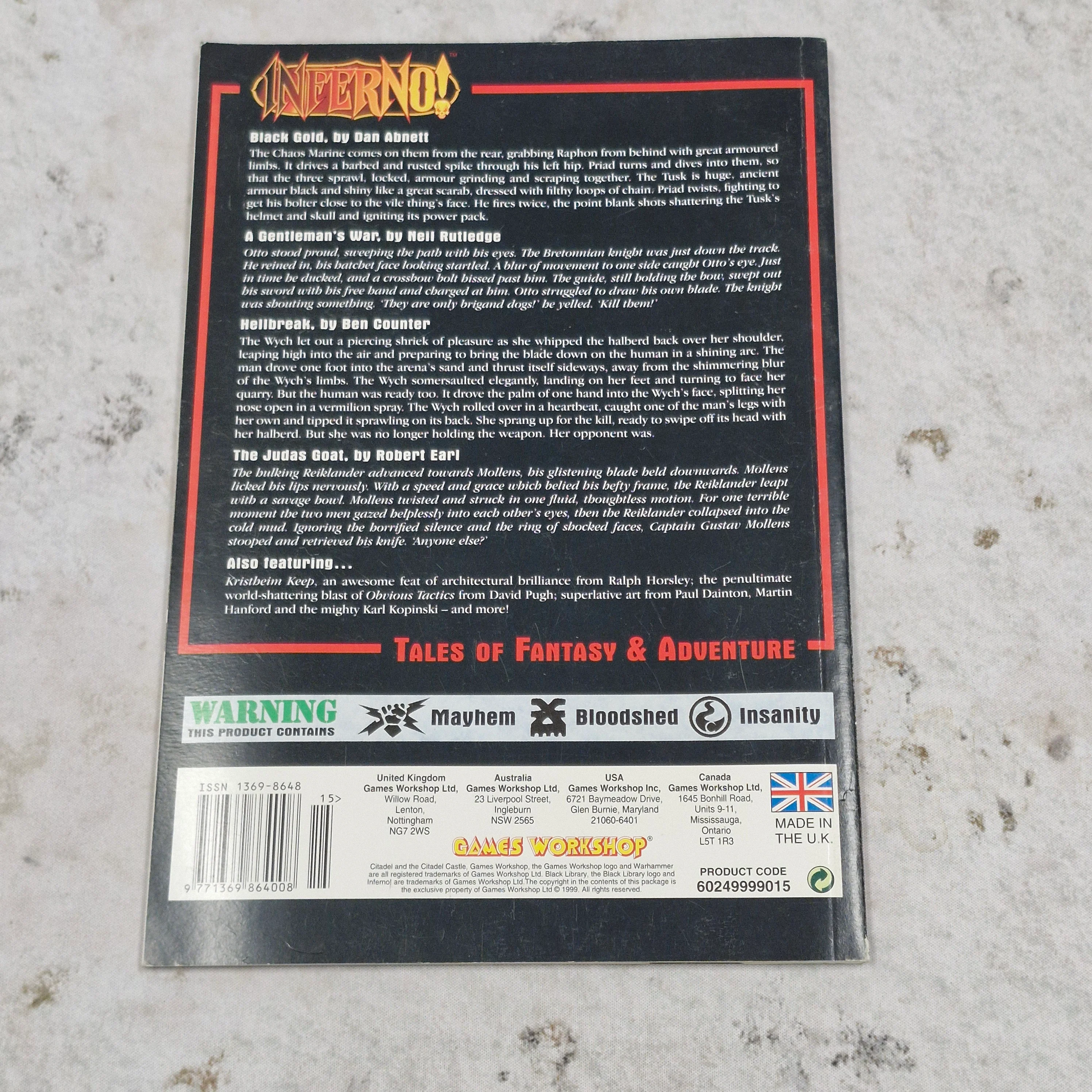 Warhammer Inferno Magazine Issue 15 - Black Library AV613 - Image 3