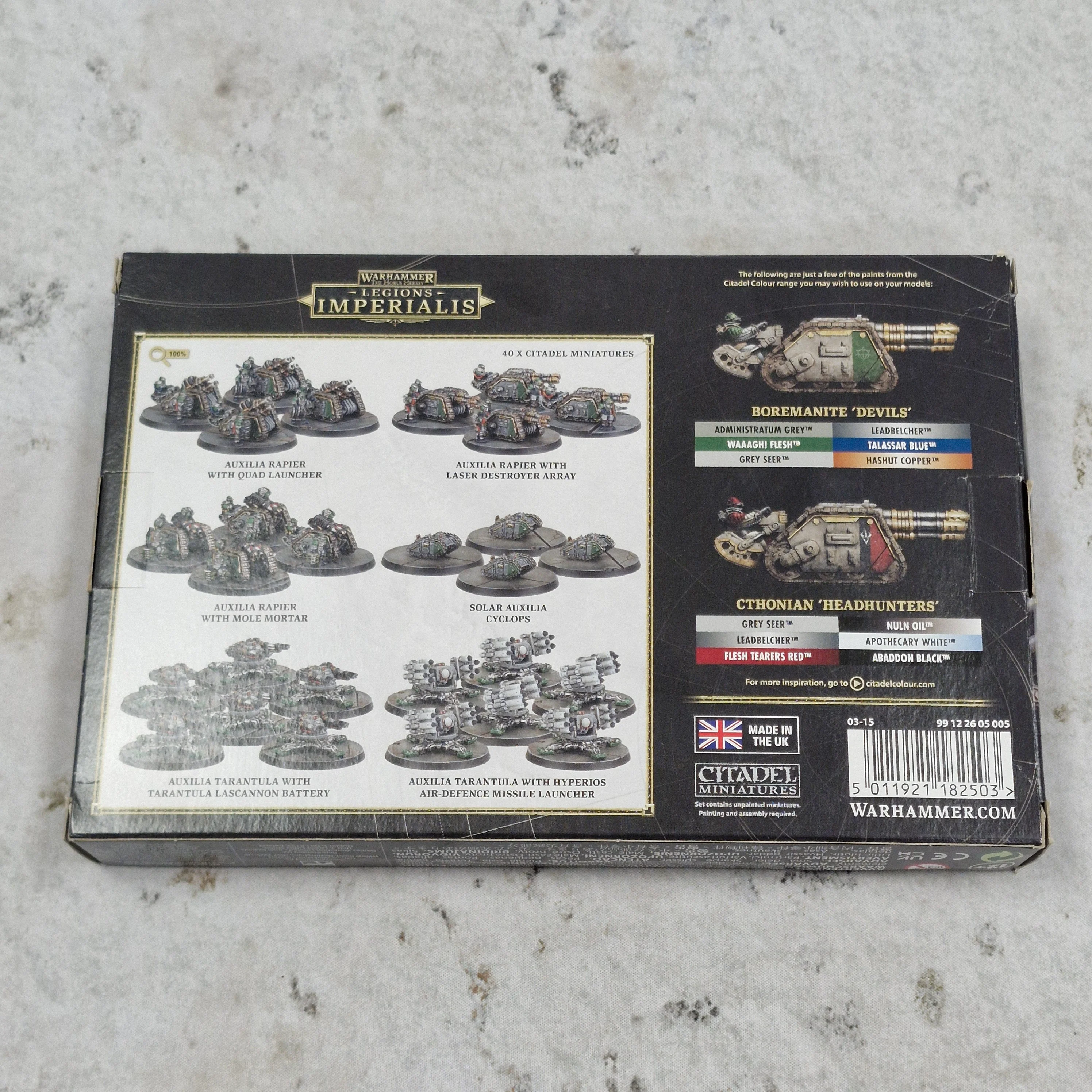 Warhammer Legions Imperialis Solar Auxillia Support BB236 - Image 2