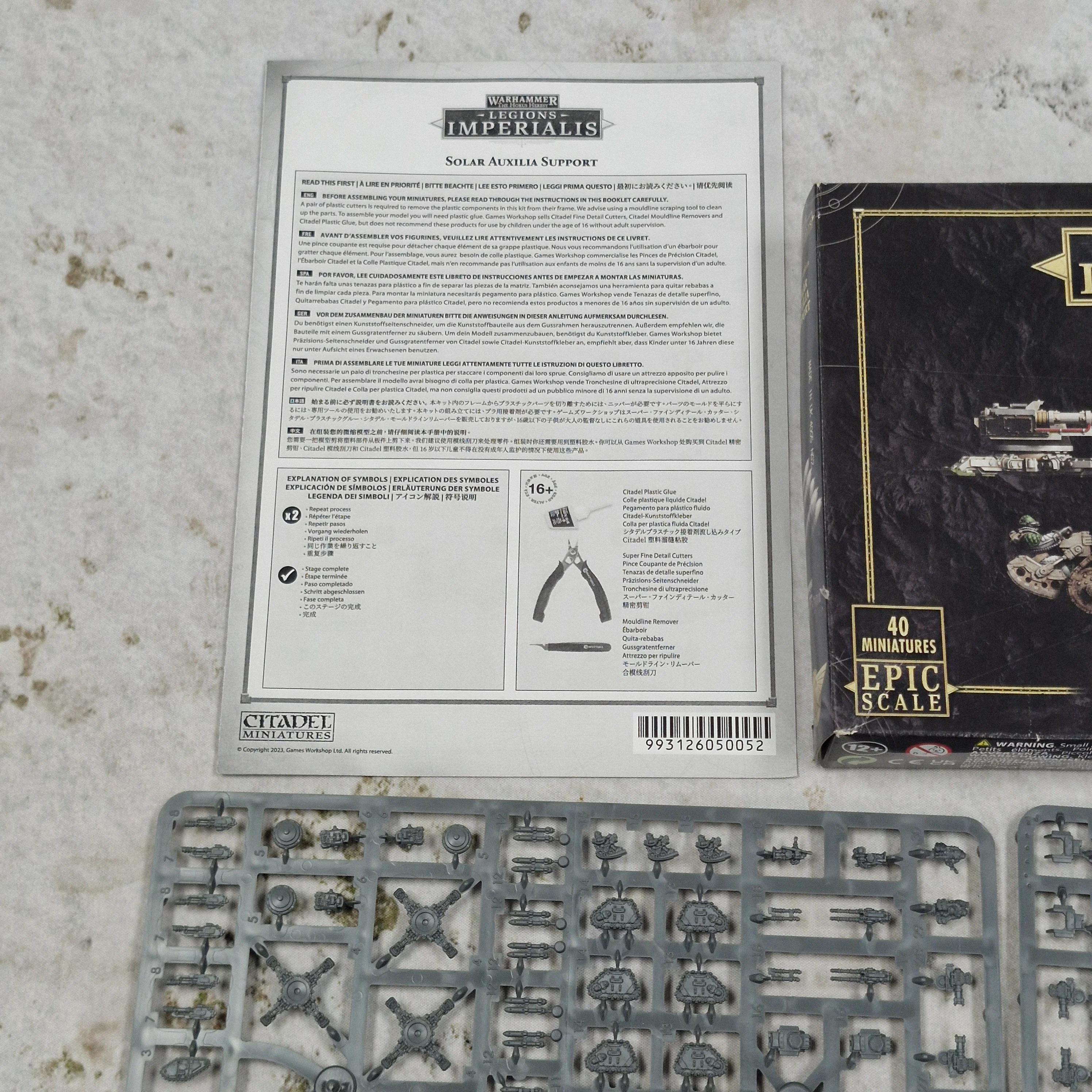 Warhammer Legions Imperialis Solar Auxillia Support BB236 - Image 6
