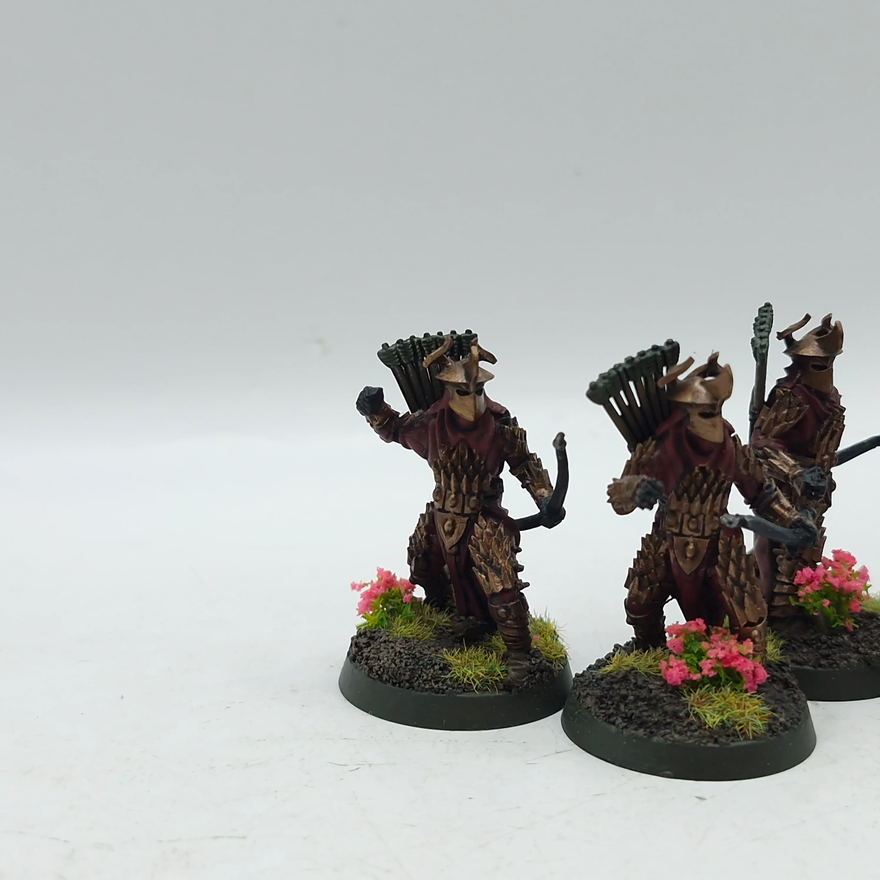 Warhammer Lord of the Rings: Easterling Black Dragon Warriors Converted Bows - Painted (AF098) - Image 3