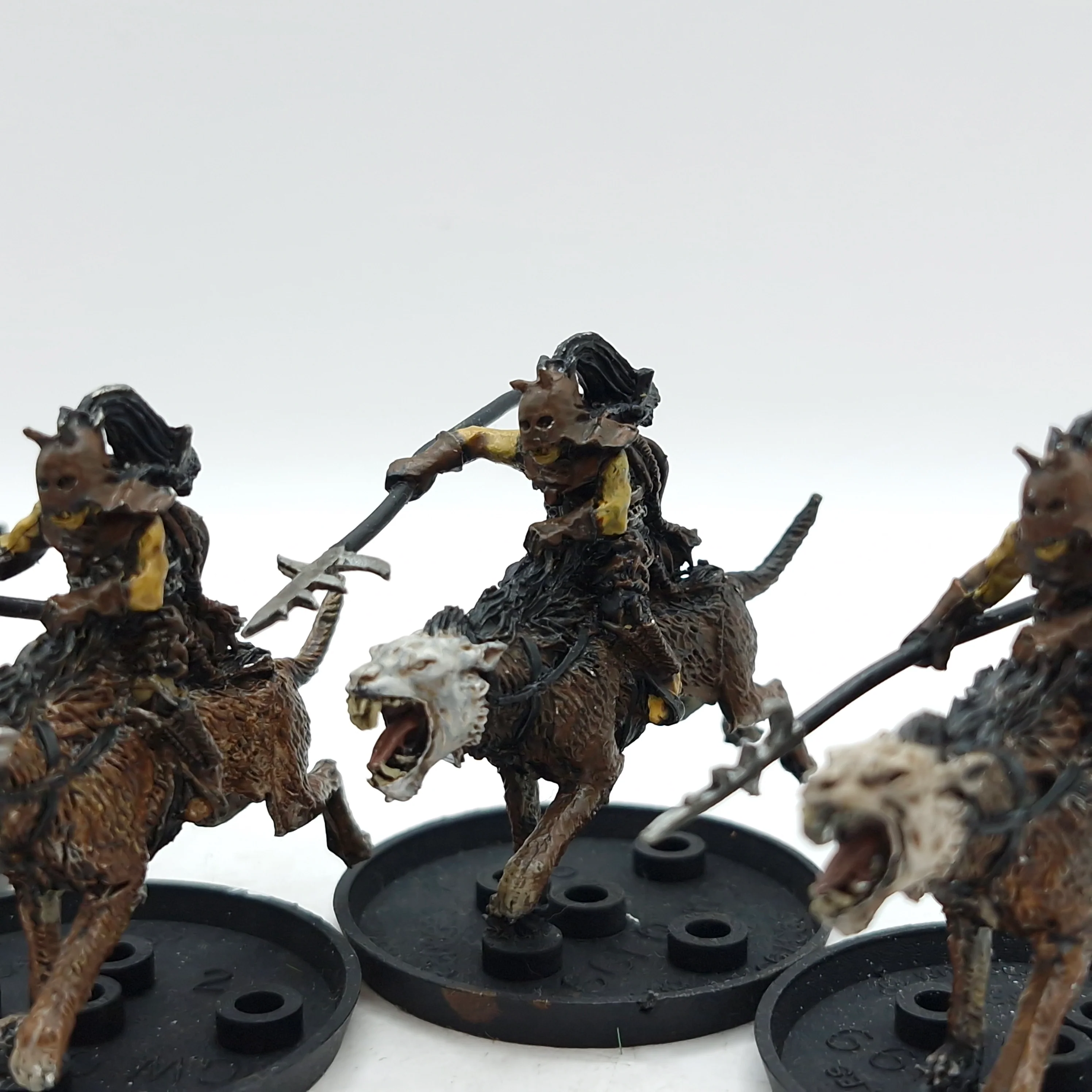 Warhammer Lord of the Rings: Isengard Metal Warg Riders (AA143) - Image 5