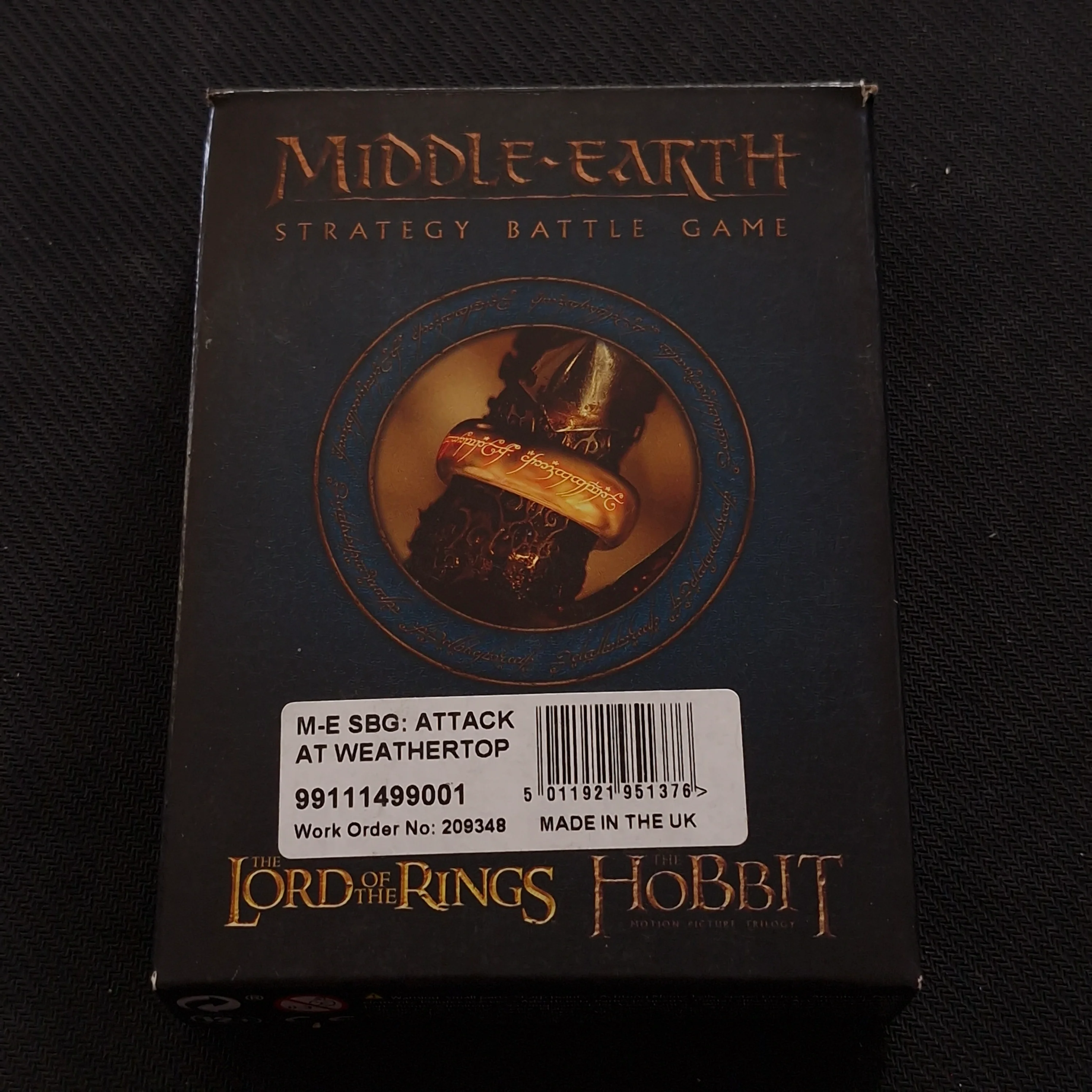 Warhammer Lord of the Rings: Metal Attack at Weathertop NIB (BM176)