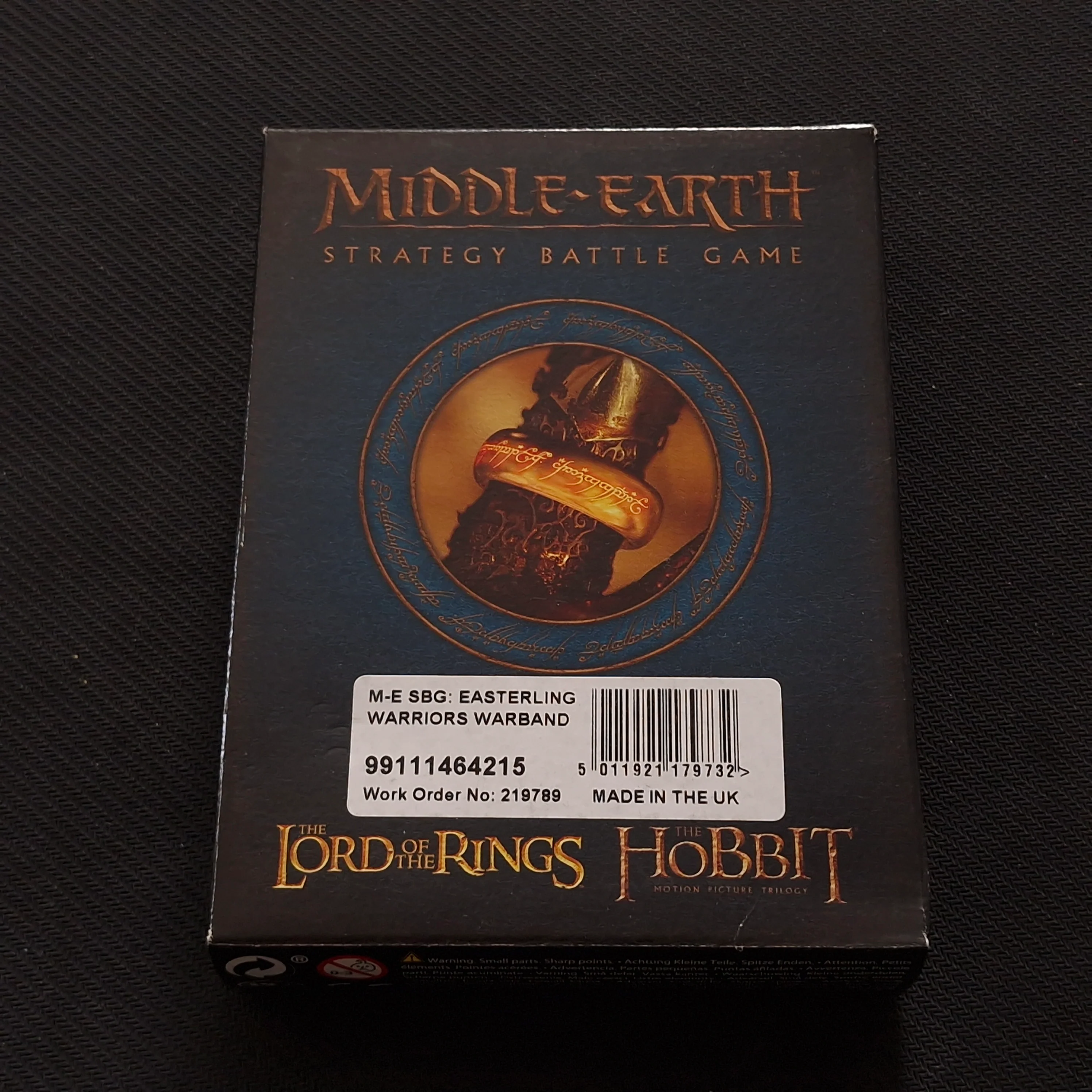 Warhammer Lord of the Rings: Metal Easterling Warriors Warband (BM175)