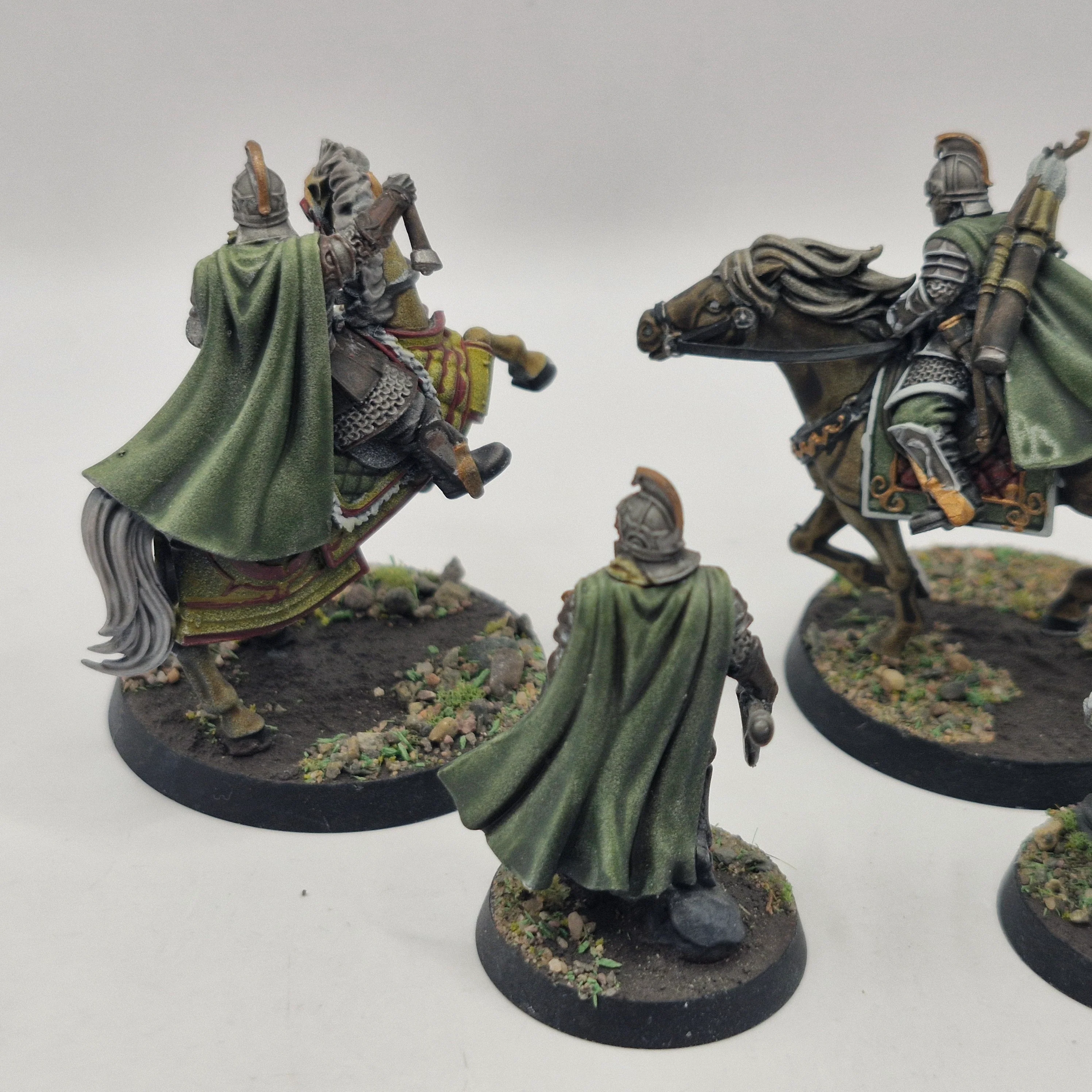 Warhammer Lord of the Rings Haleth & Hama, Princes of Rohan - Painted AA179 - Image 7