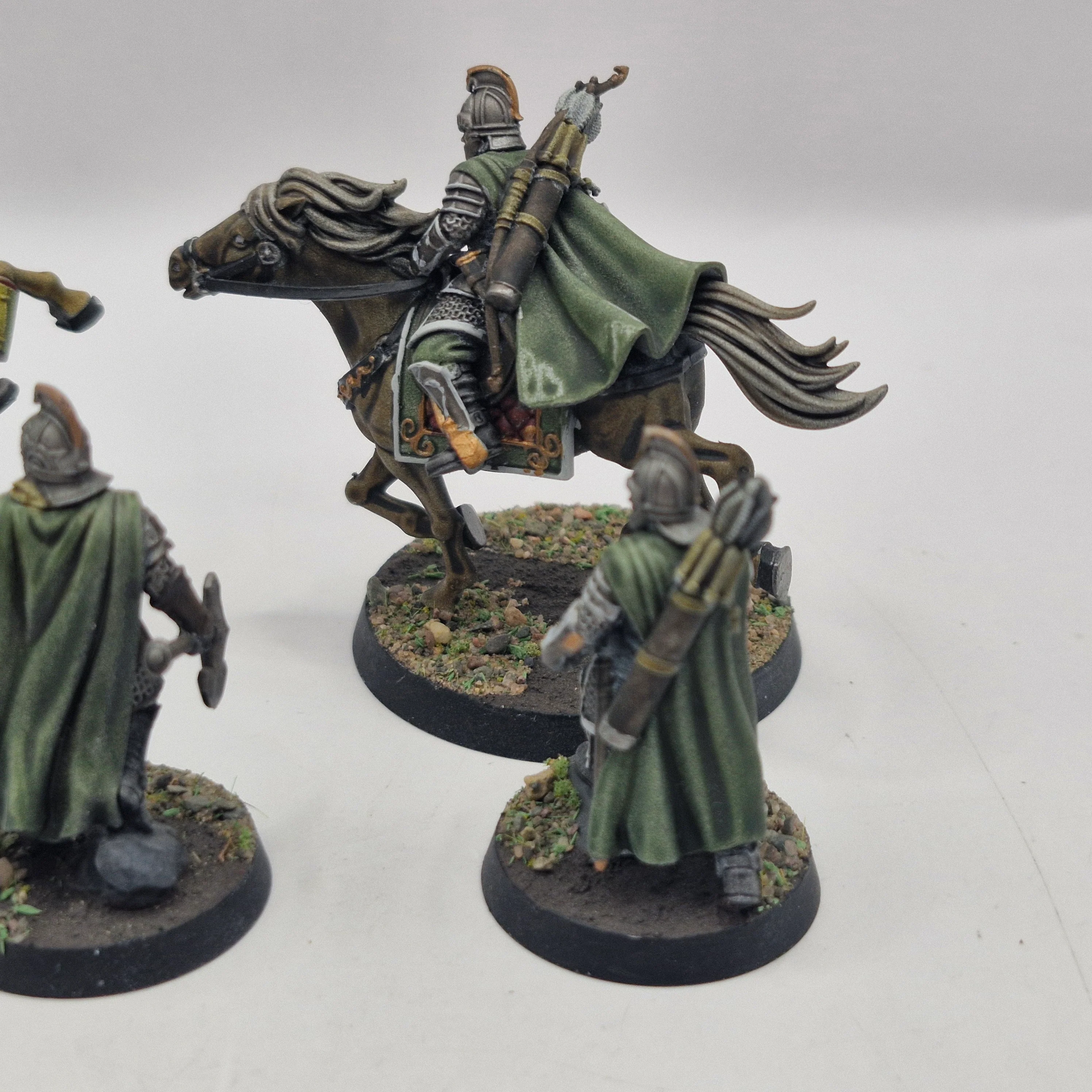 Warhammer Lord of the Rings Haleth & Hama, Princes of Rohan - Painted AA179 - Image 8