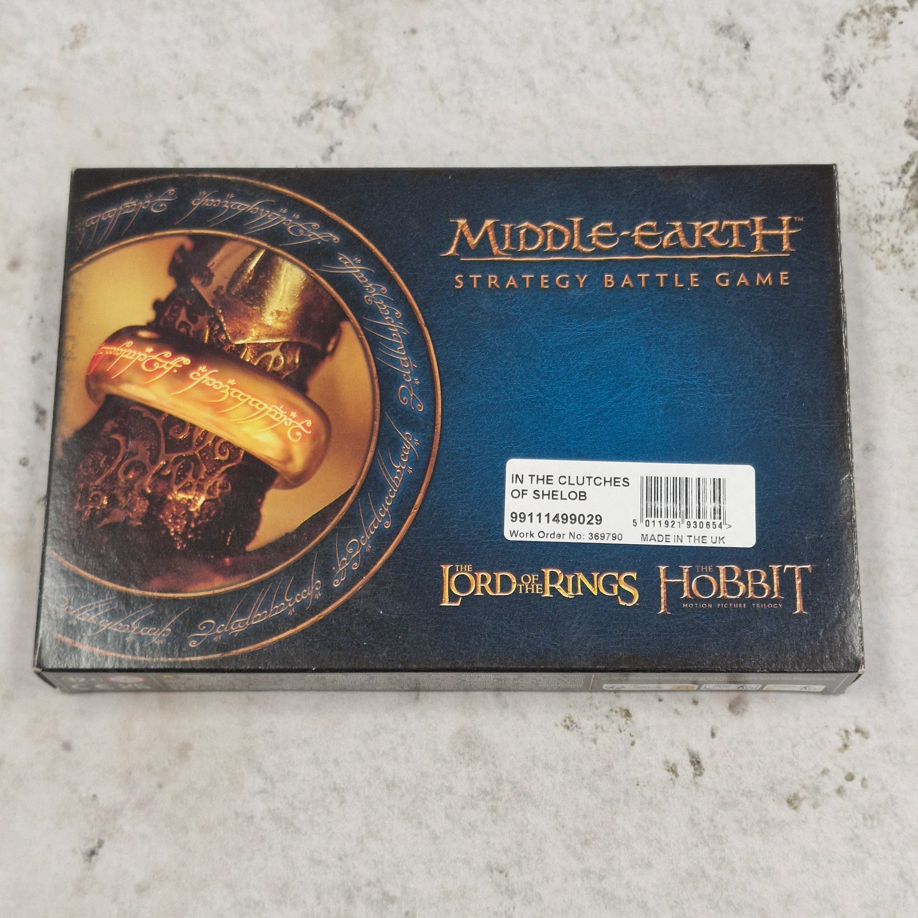 Warhammer Lord of the Rings In the Clutches of Shelob Metal - in Box BB206