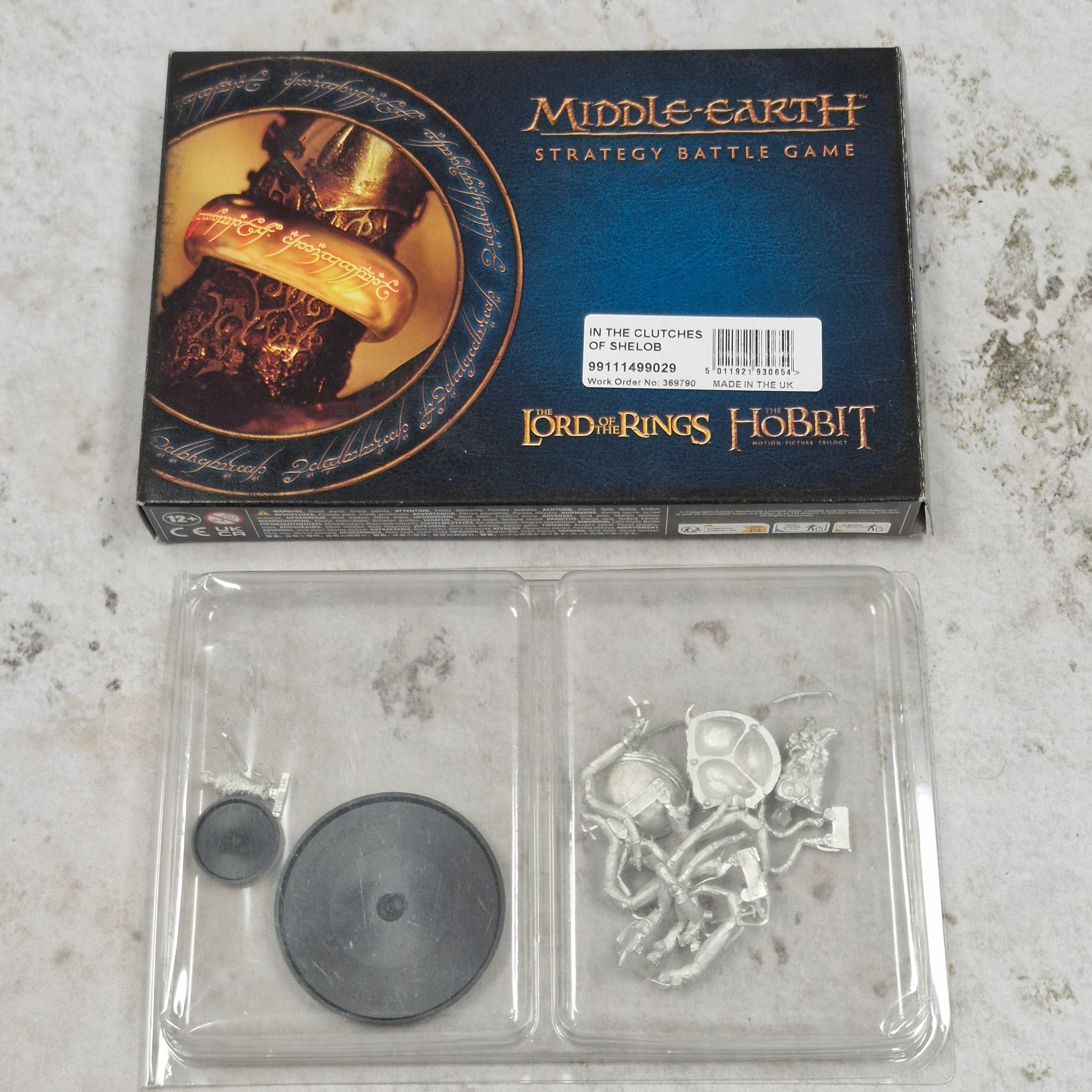 Warhammer Lord of the Rings In the Clutches of Shelob Metal - in Box BB206 - Image 2