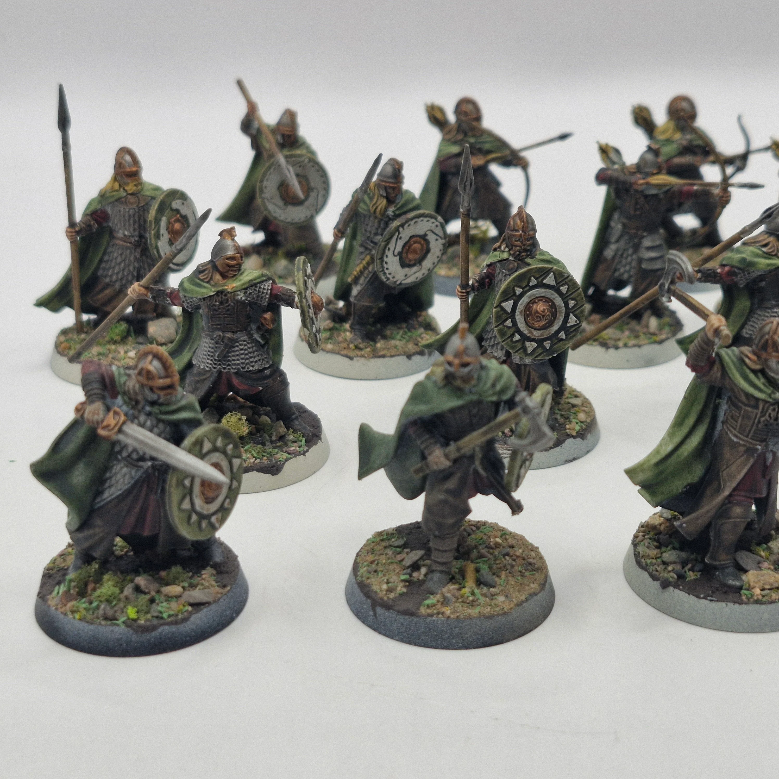 Warhammer Lord of the Rings Warriors of Rohan x24 - Painted BJ221 - Image 2