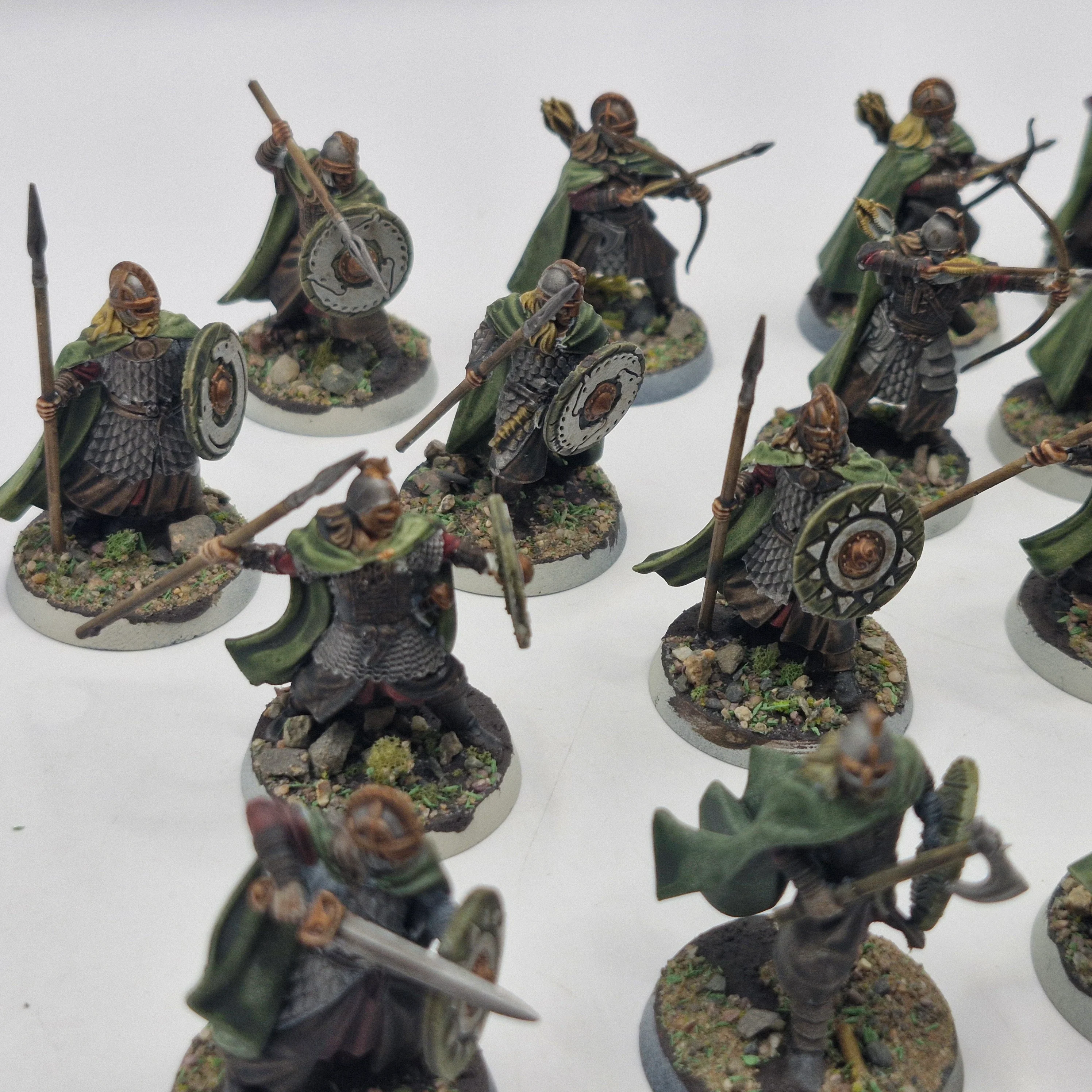 Warhammer Lord of the Rings Warriors of Rohan x24 - Painted BJ221 - Image 5