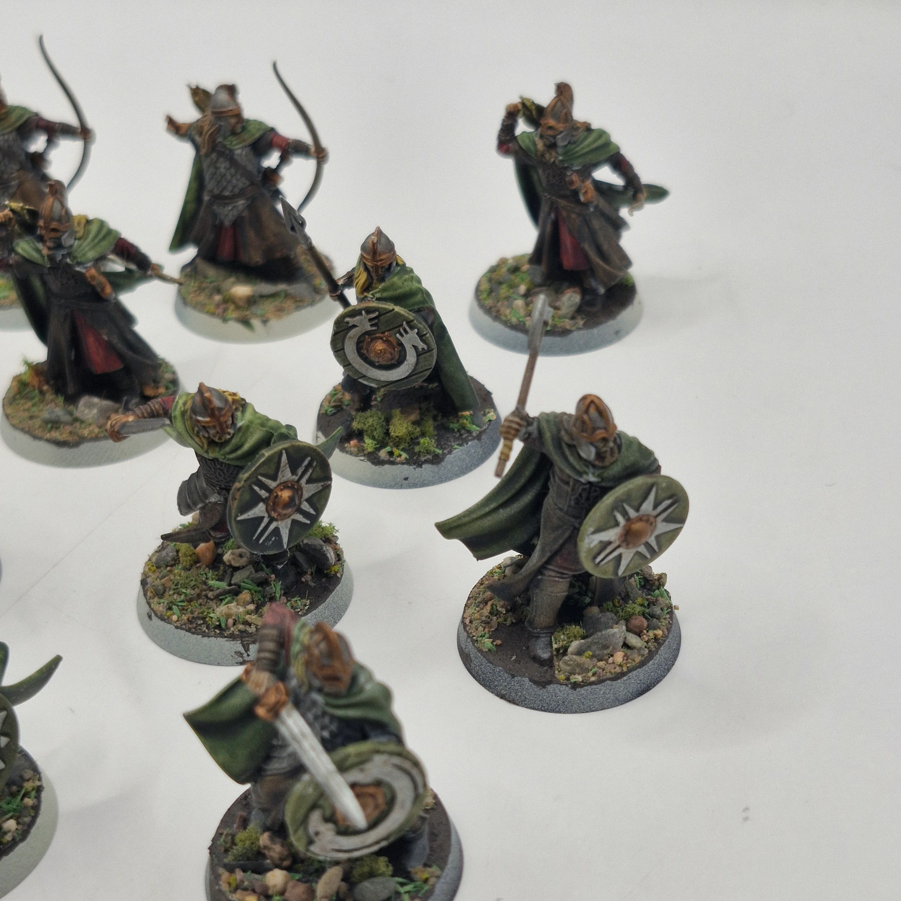 Warhammer Lord of the Rings Warriors of Rohan x24 - Painted BJ221 - Image 7