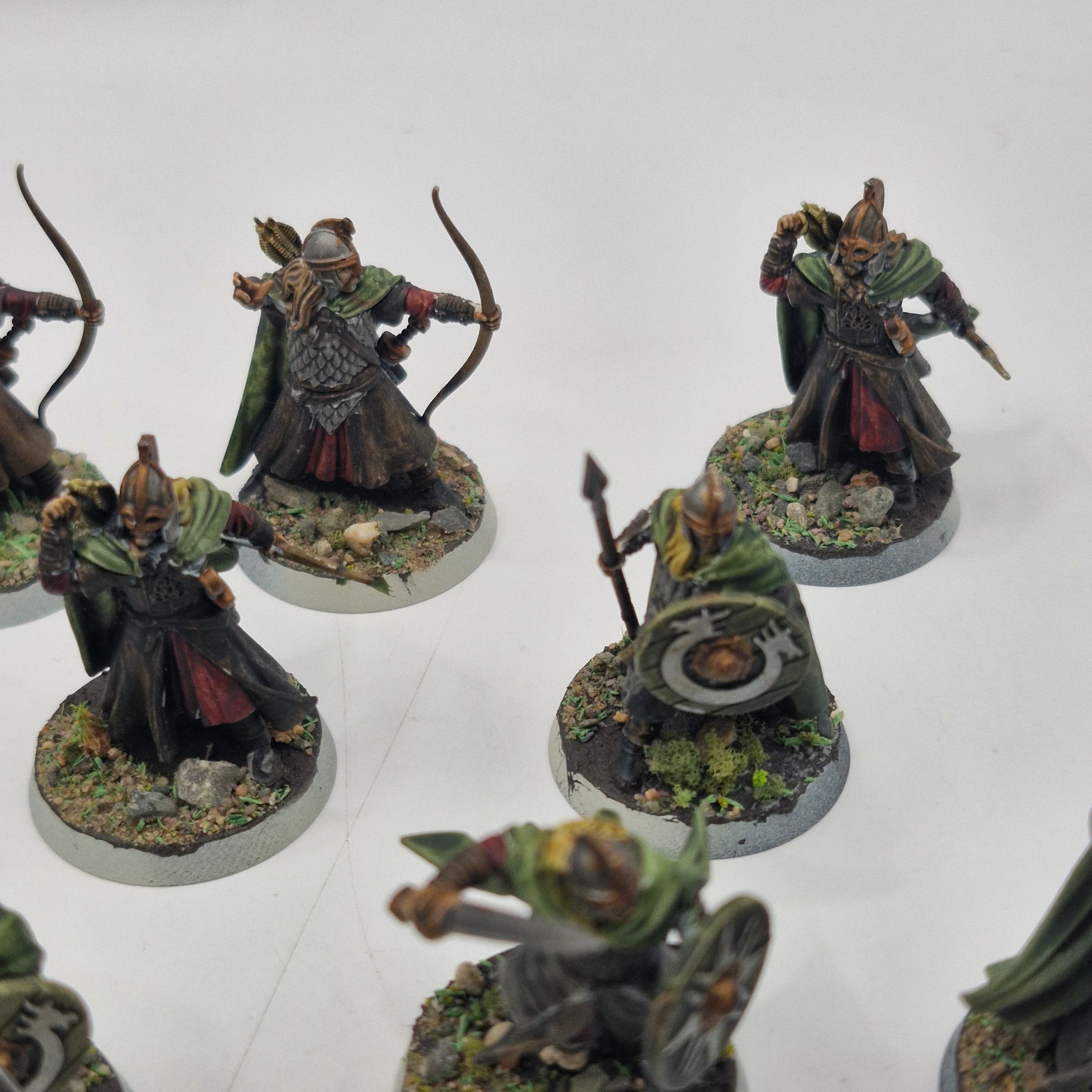 Warhammer Lord of the Rings Warriors of Rohan x24 - Painted BJ221 - Image 8