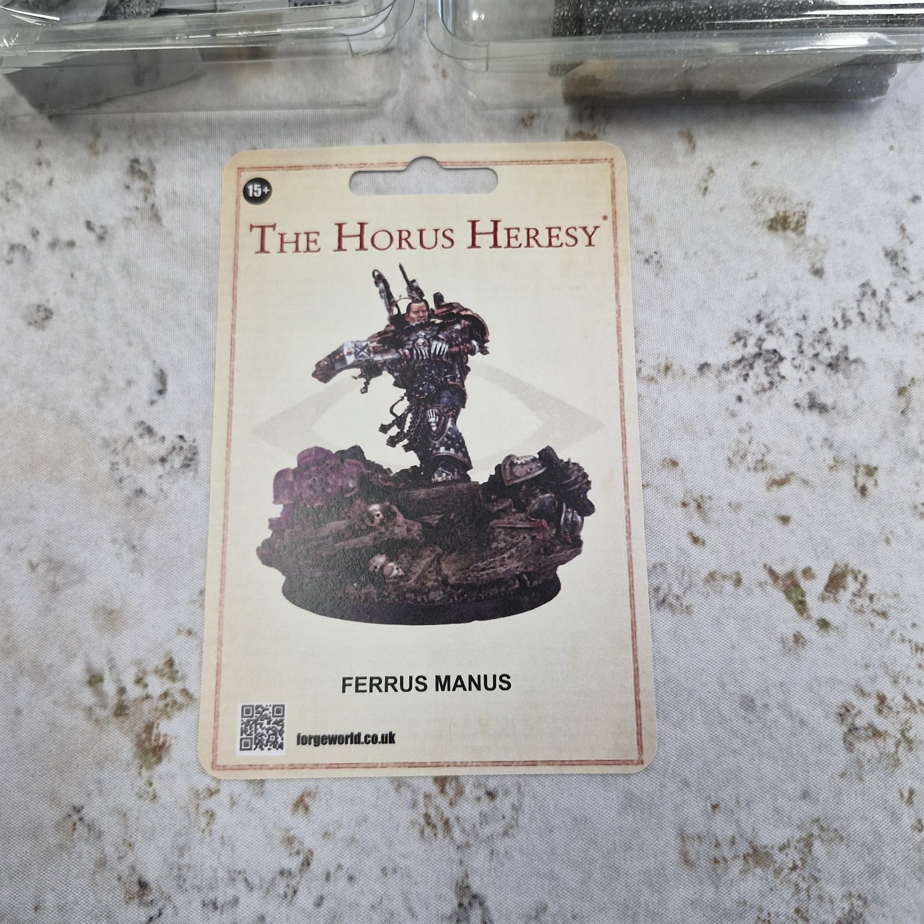 Warhammer The Horus Heresy Ferrus Manus - Primarch of the Iron Hands - Forgeworld AV329 - Image 5