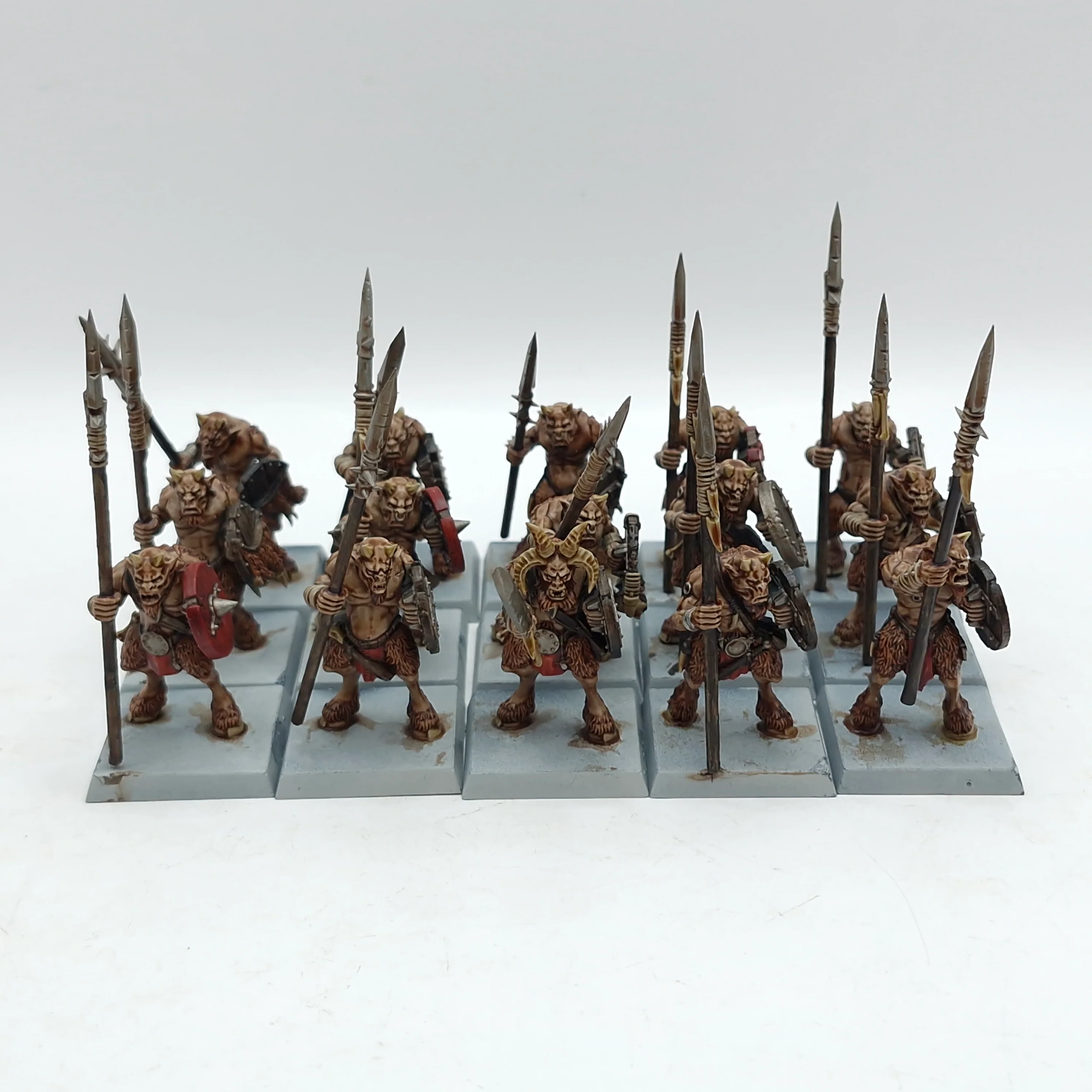 Warhammer The Old World: Beastmen Brayherd Ungor Herd - Painted (BH183)