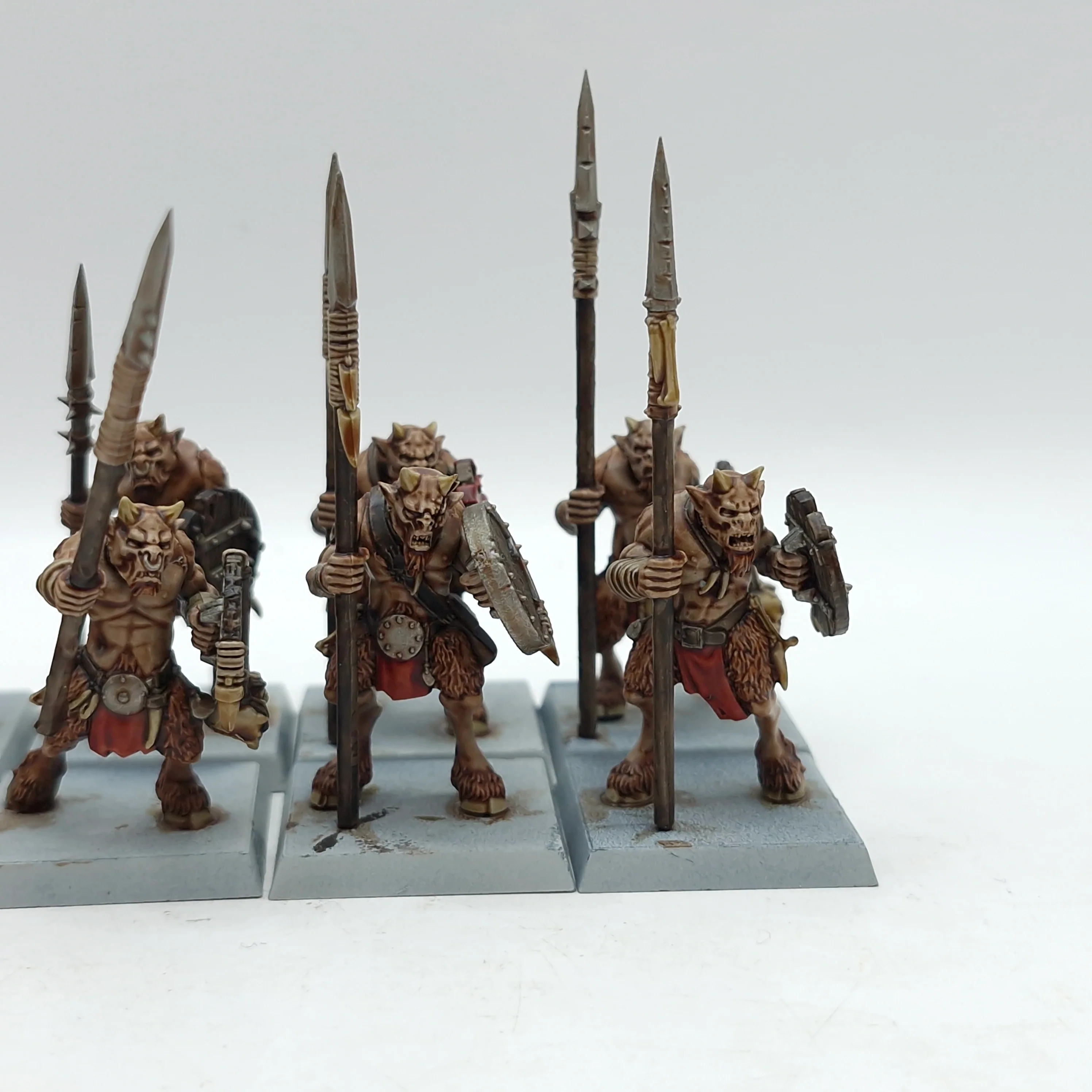 Warhammer The Old World: Beastmen Brayherd Ungor Herd - Painted (BH183) - Image 5