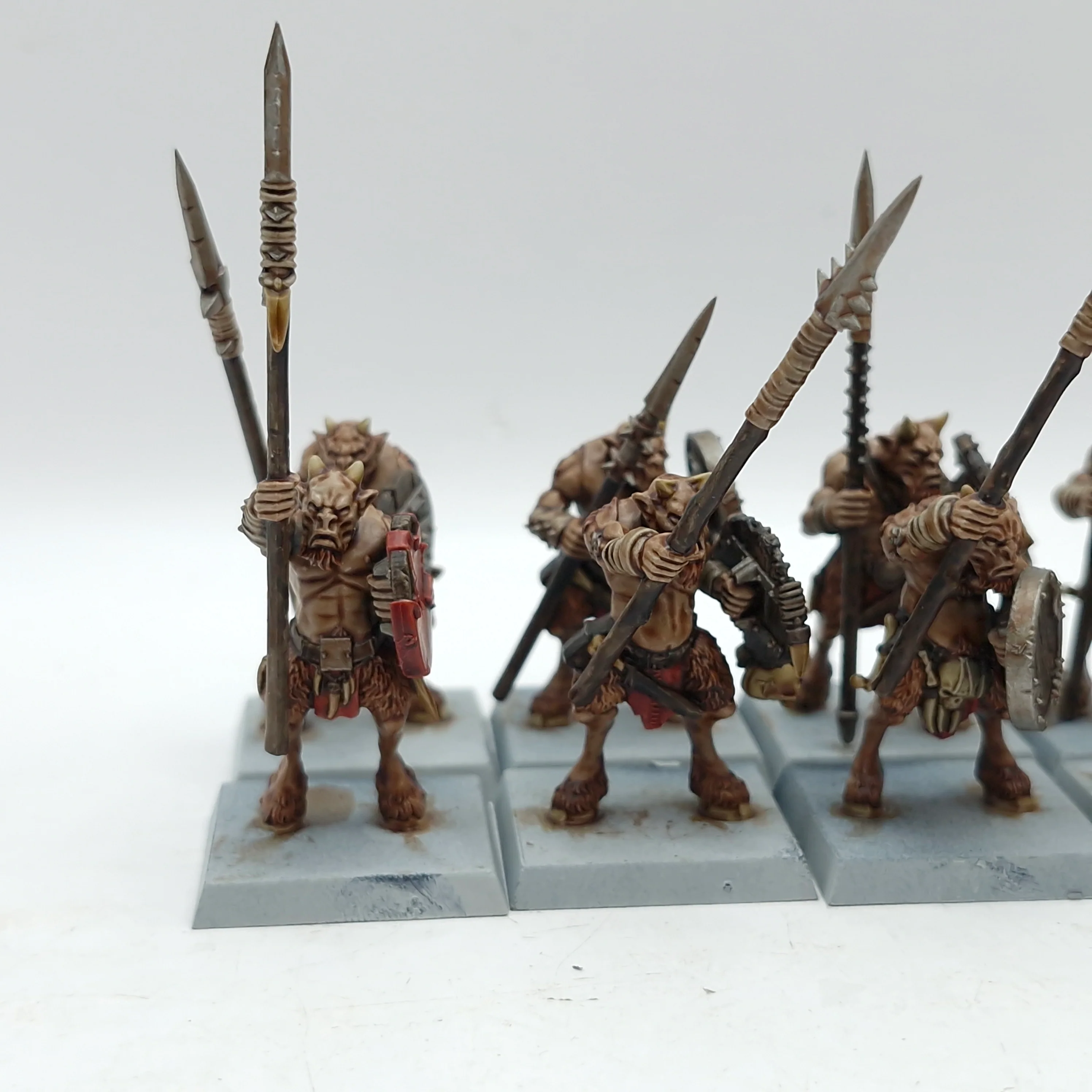 Warhammer The Old World: Beastmen Brayherd Ungor Herd - Painted (BH184) - Image 4