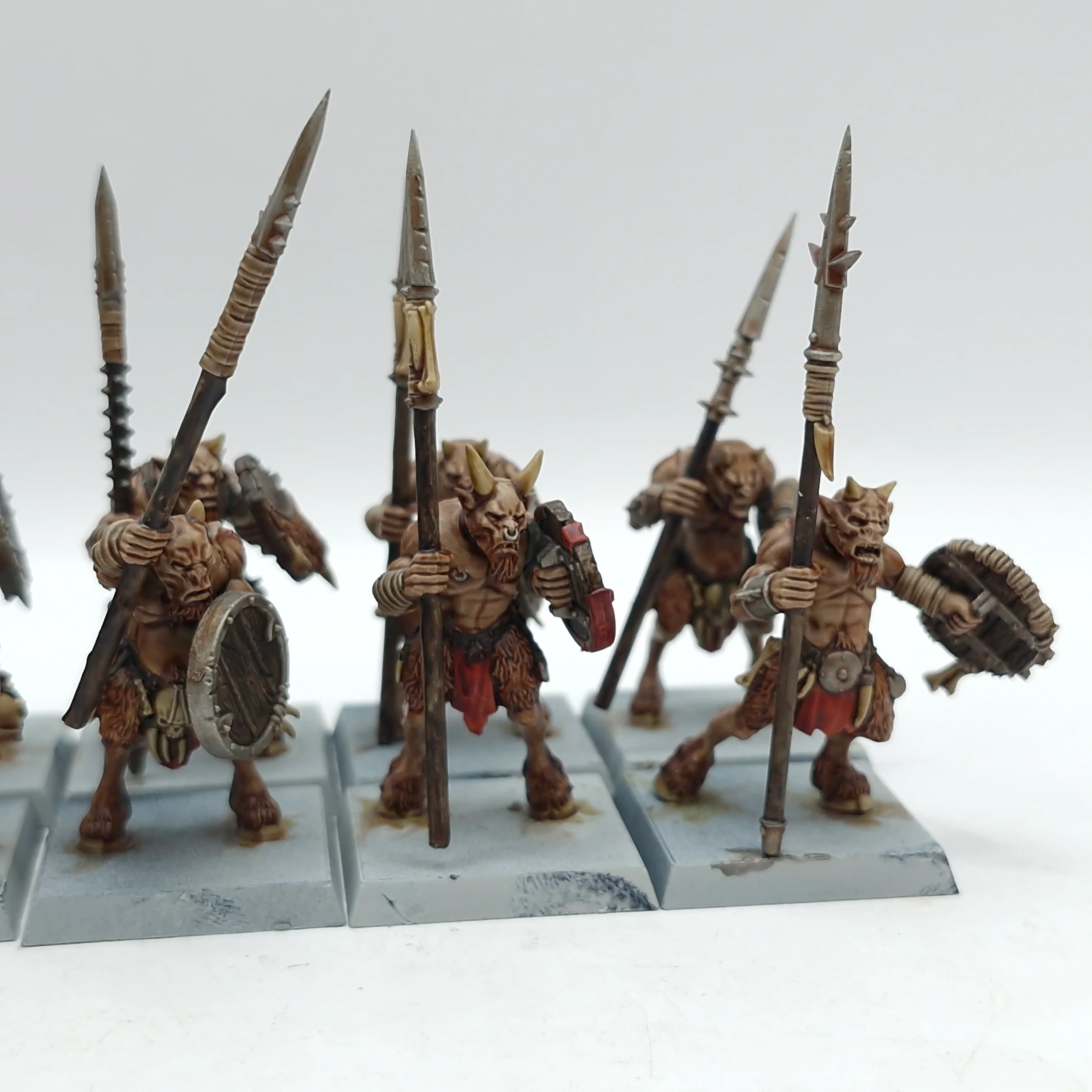 Warhammer The Old World: Beastmen Brayherd Ungor Herd - Painted (BH184) - Image 5