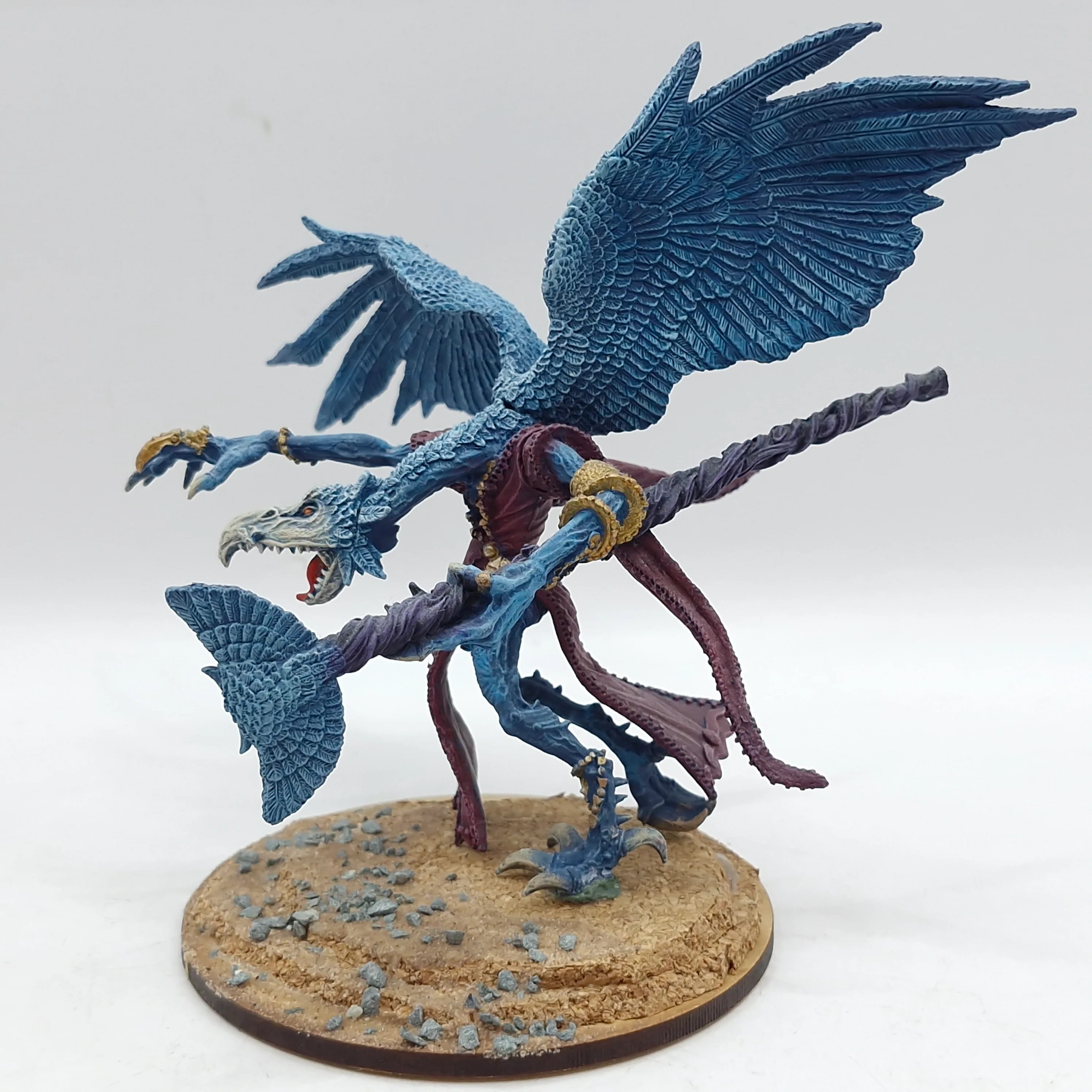 Warhammer The Old World: Chaos Daemons Finecast Lord of Change OOP Rare - Painted (AU083) - Image 2
