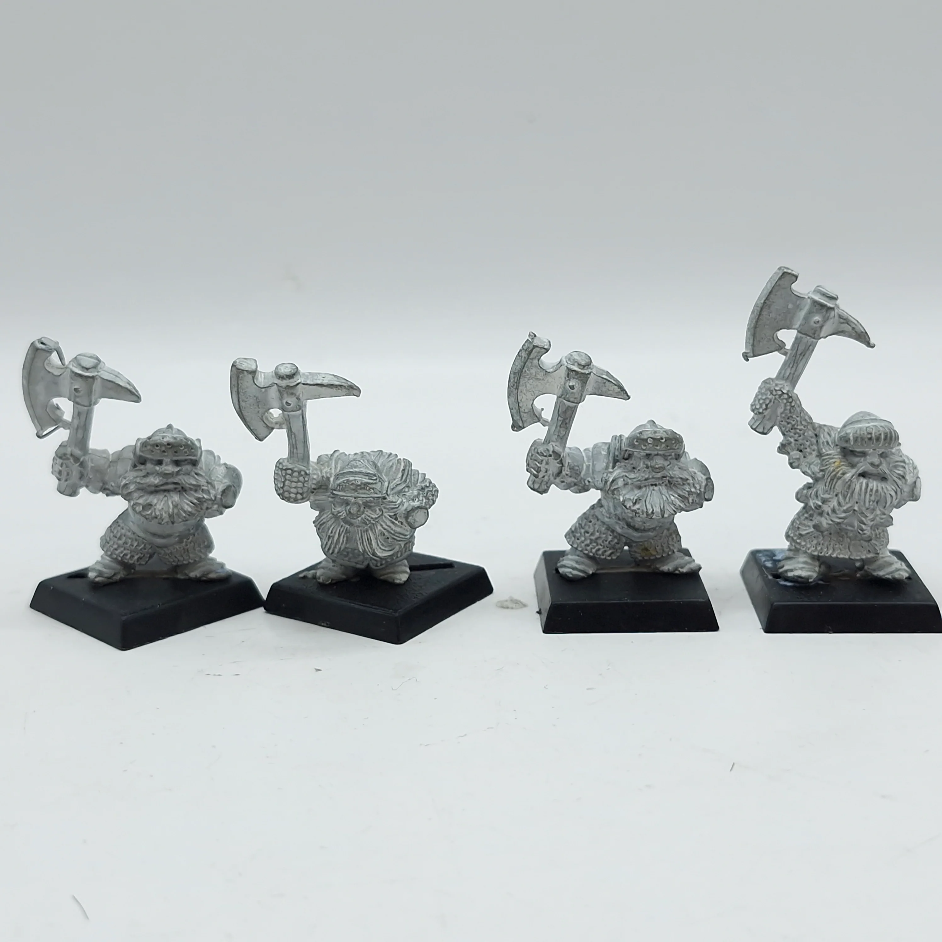 Warhammer The Old World: Marauder Metal Dwarf Fighters (AD090) - Image 4