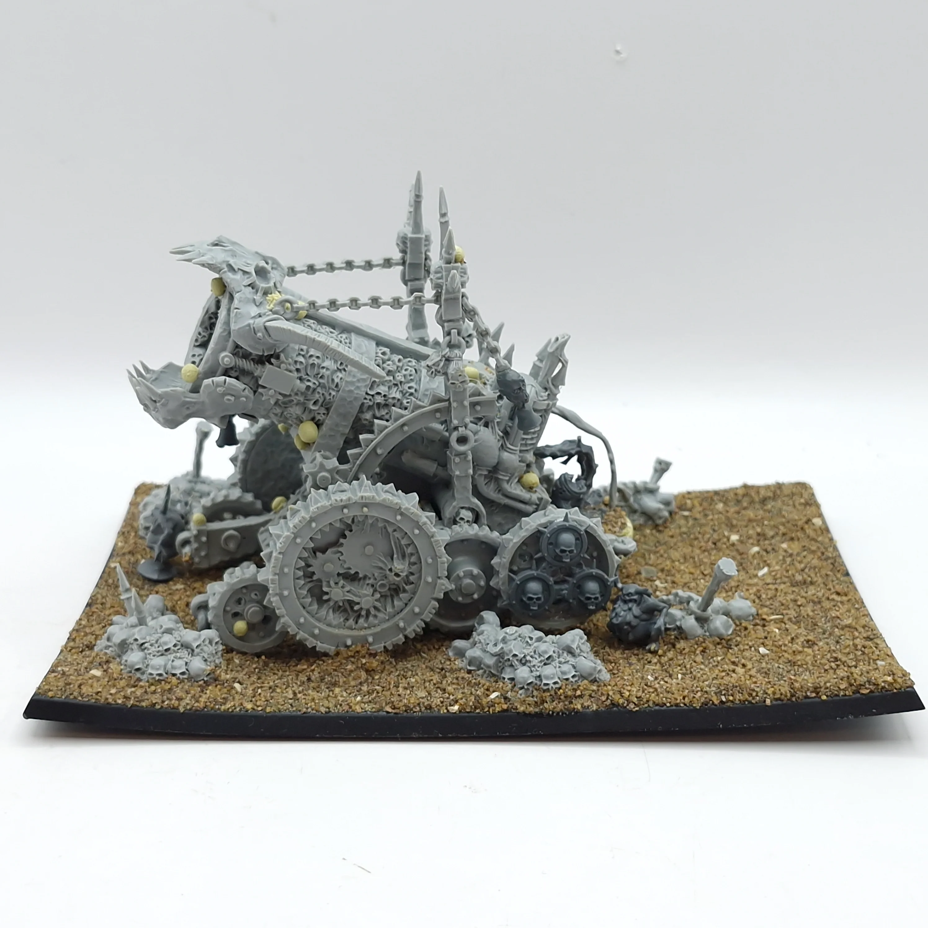 Warhammer The Old World: Warriors of Chaos Chaos Hellcannon (BF044) - Image 2