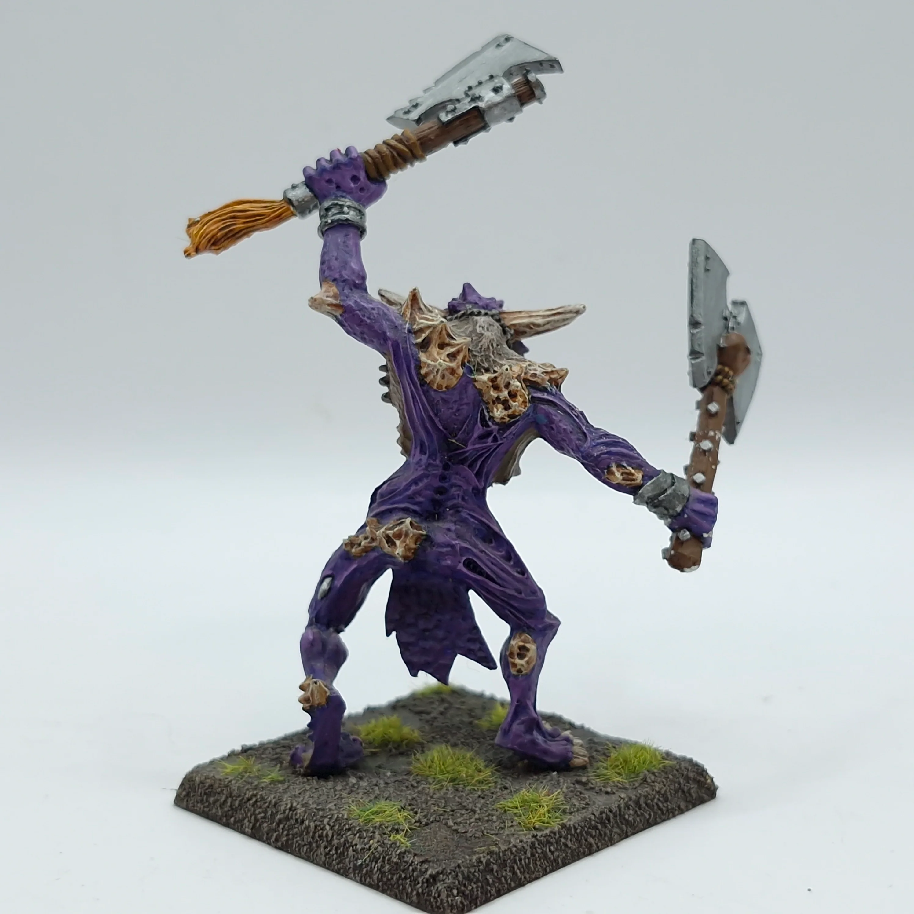 Warhammer The Old World: Warriors of Chaos Metal Chaos Trolls - Painted (AA125) - Image 3