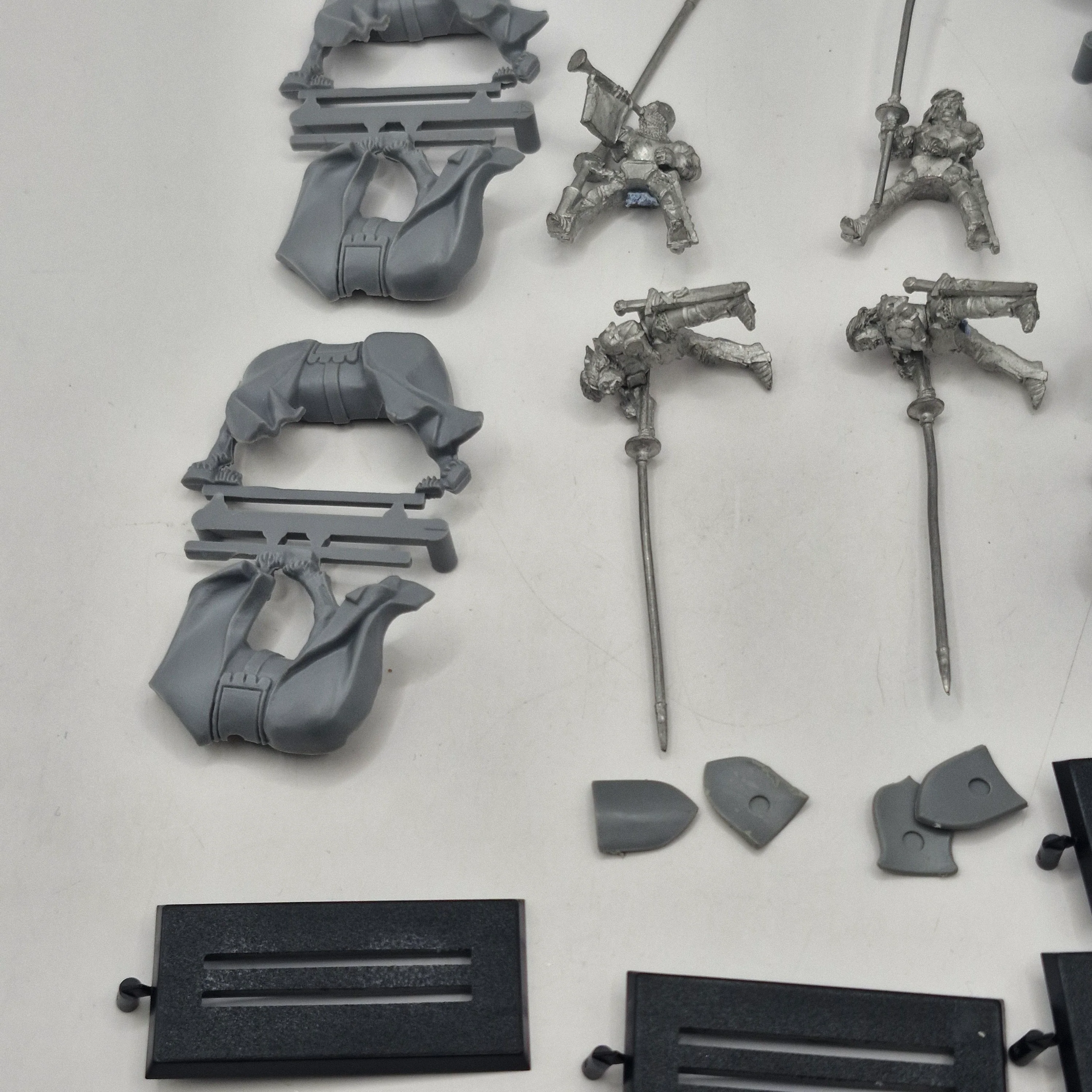 Warhammer the Old World Bretonnian Knights Erant x4 - Metal BJ321 - Image 5