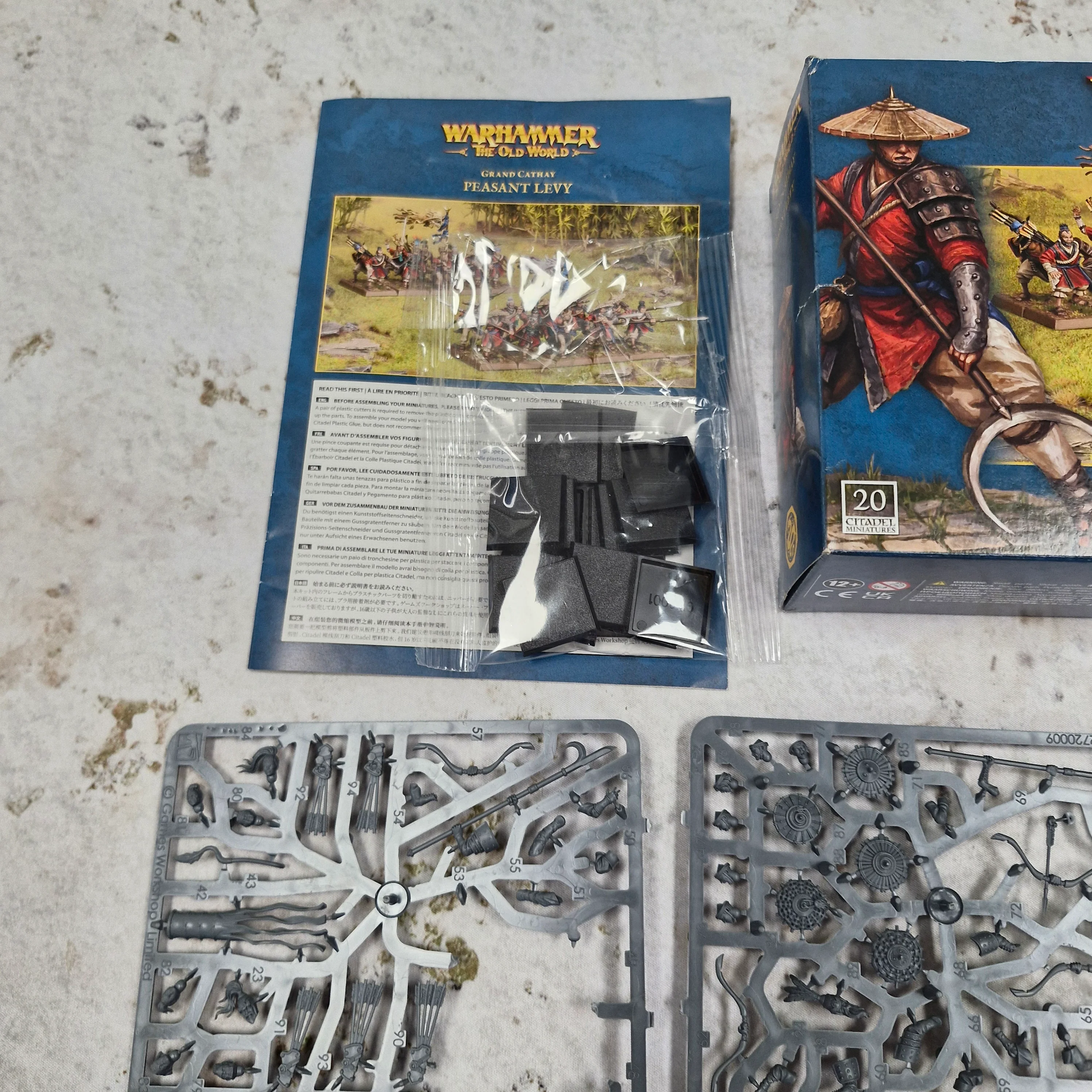 Warhammer the Old World Cathay Peasant Levy - Missing pieces BB202 - Image 7