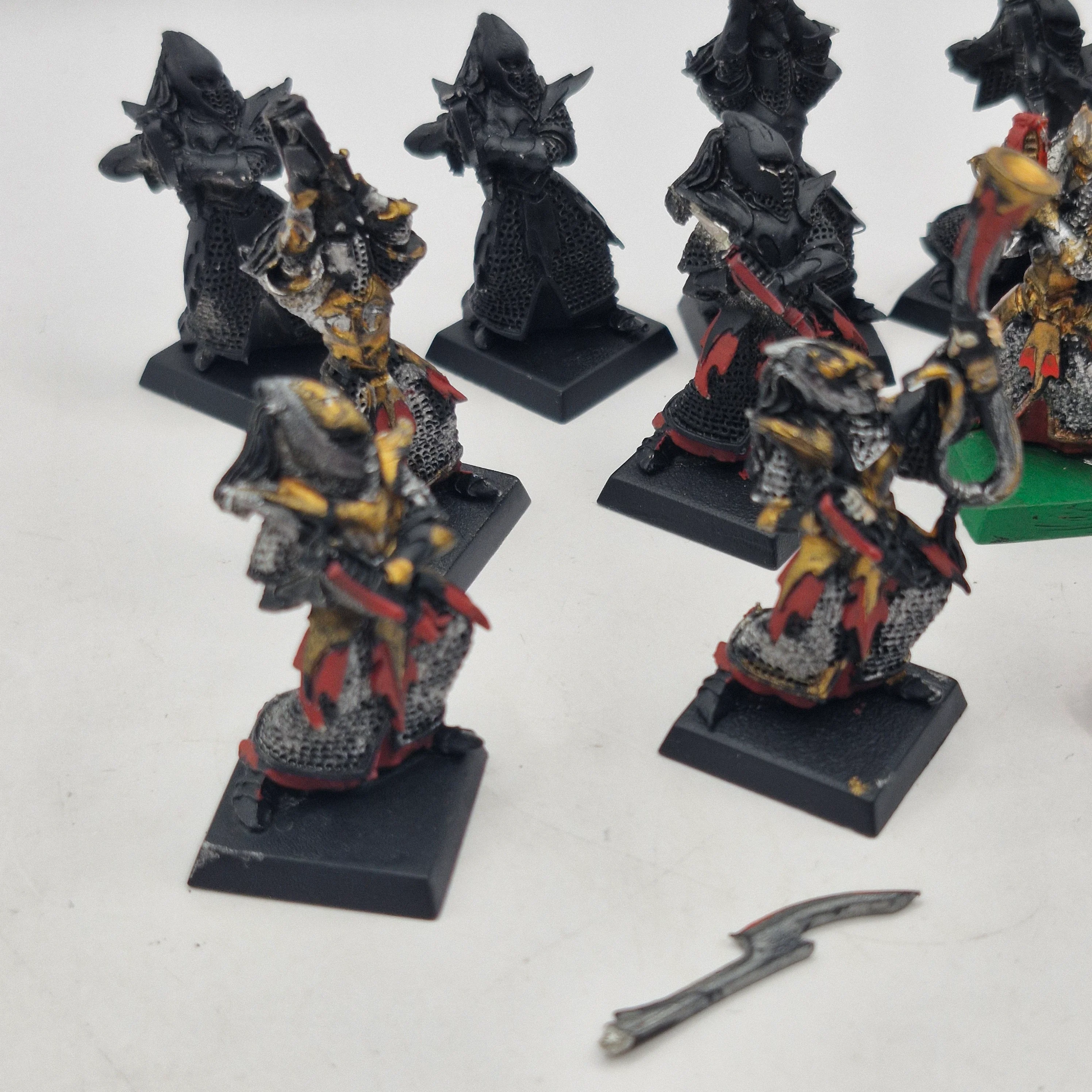 Warhammer the Old World Dark Elves Executioners x14 - Missing Sword Blades AO024 - Image 5