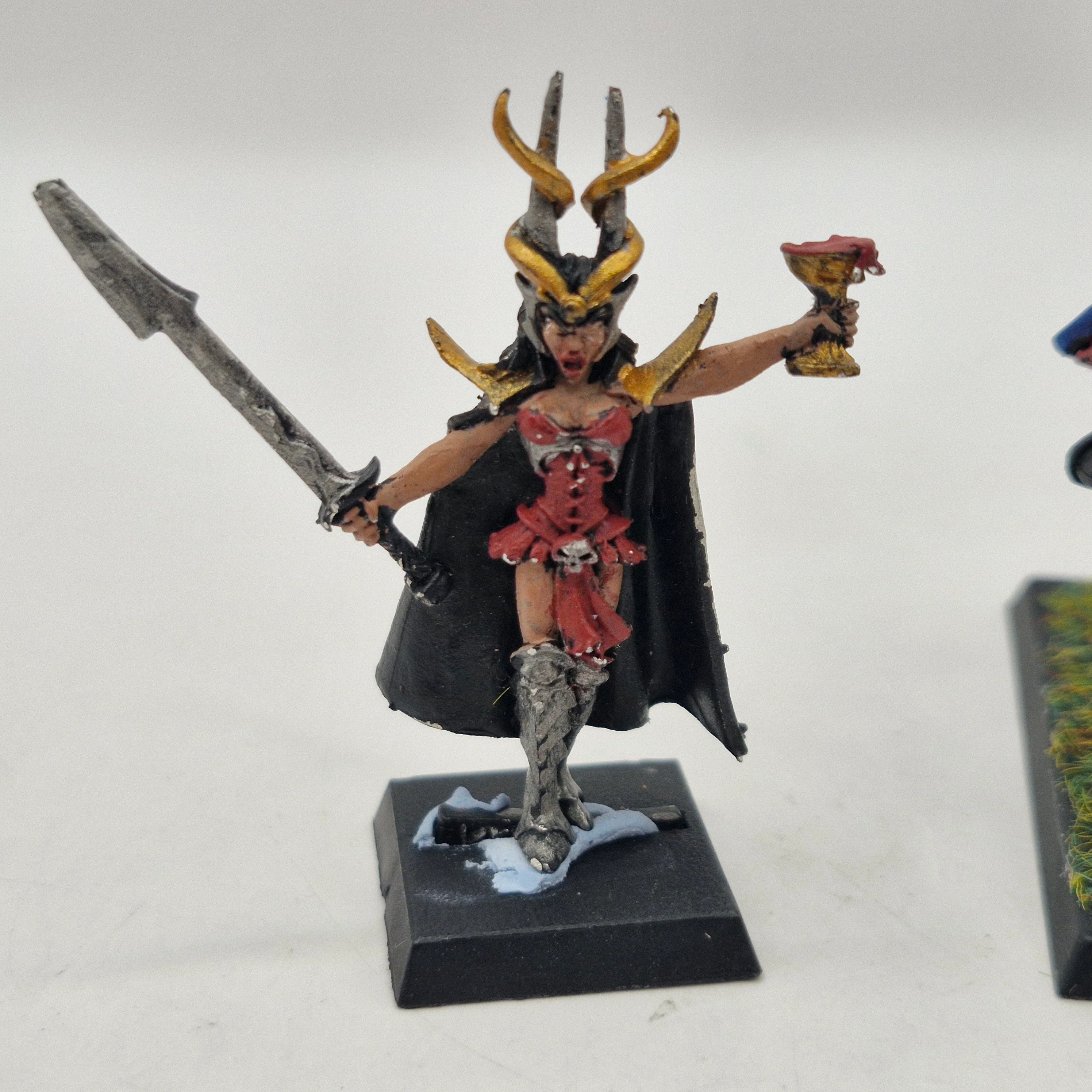 Warhammer the Old World Dark Elves Sorcerer and Death Hag AZ141 - Image 2