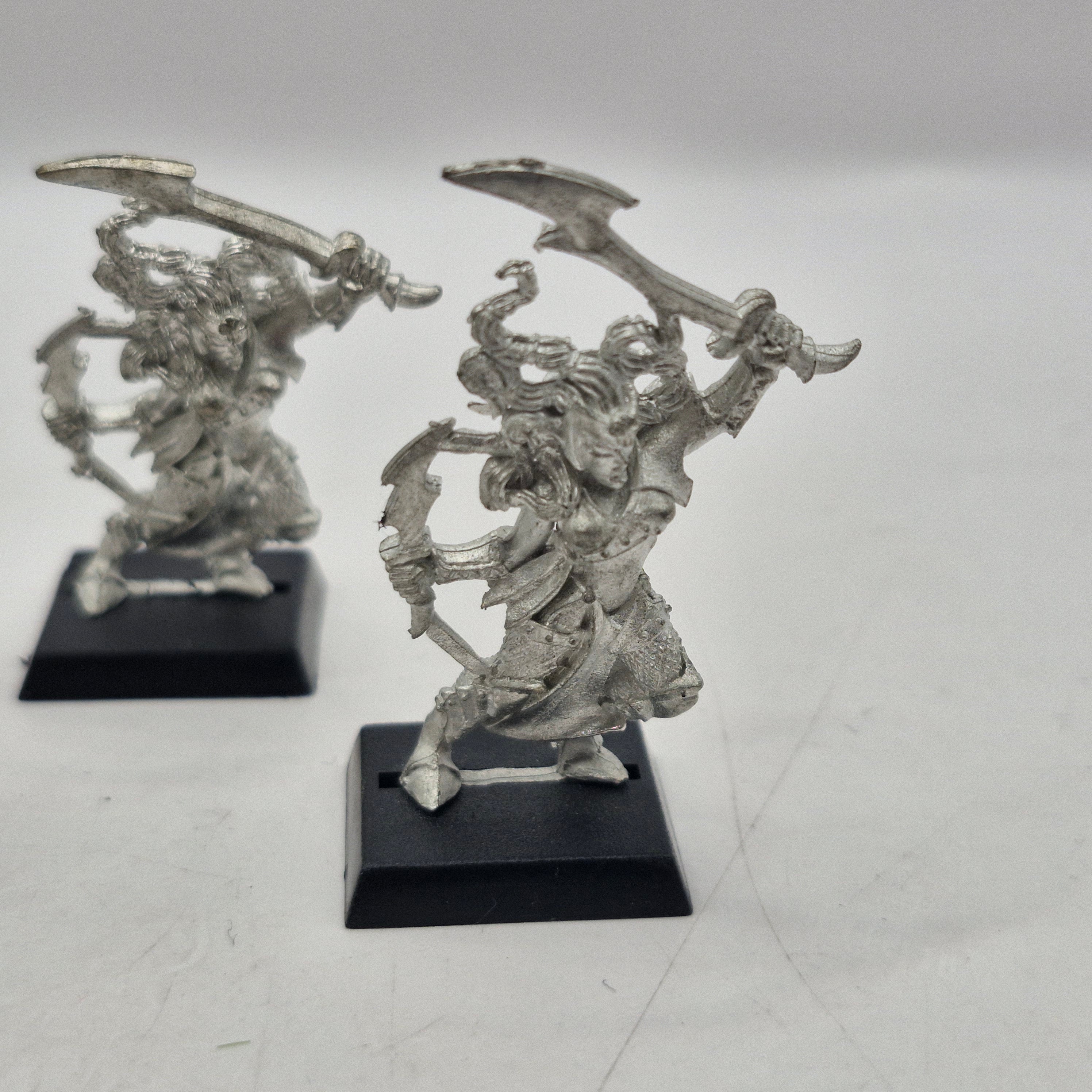 Warhammer the Old World Dark Elves Witch Elves x5 - Metal AJ050 - Image 4