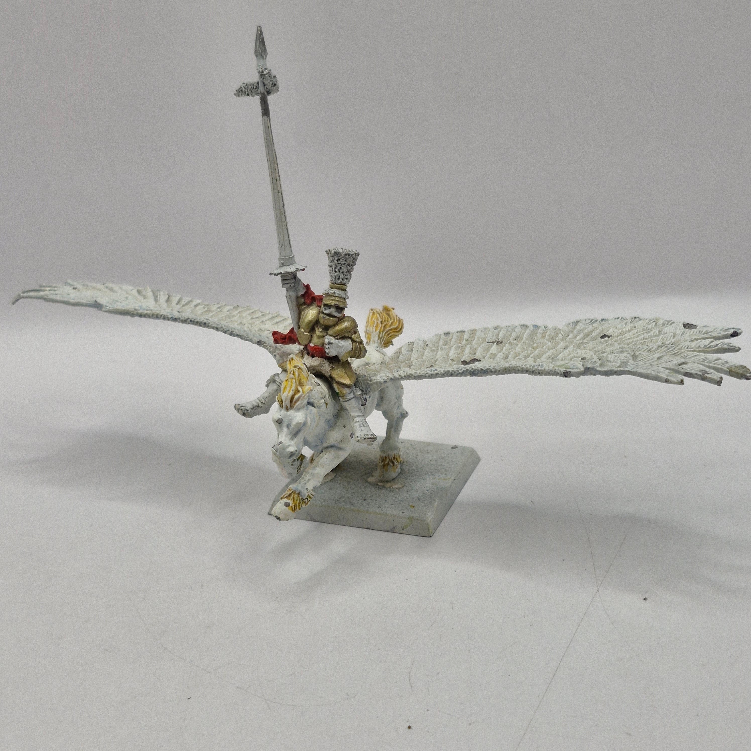 Warhammer the Old World Empire Commander on Pegasus - Metal AD233
