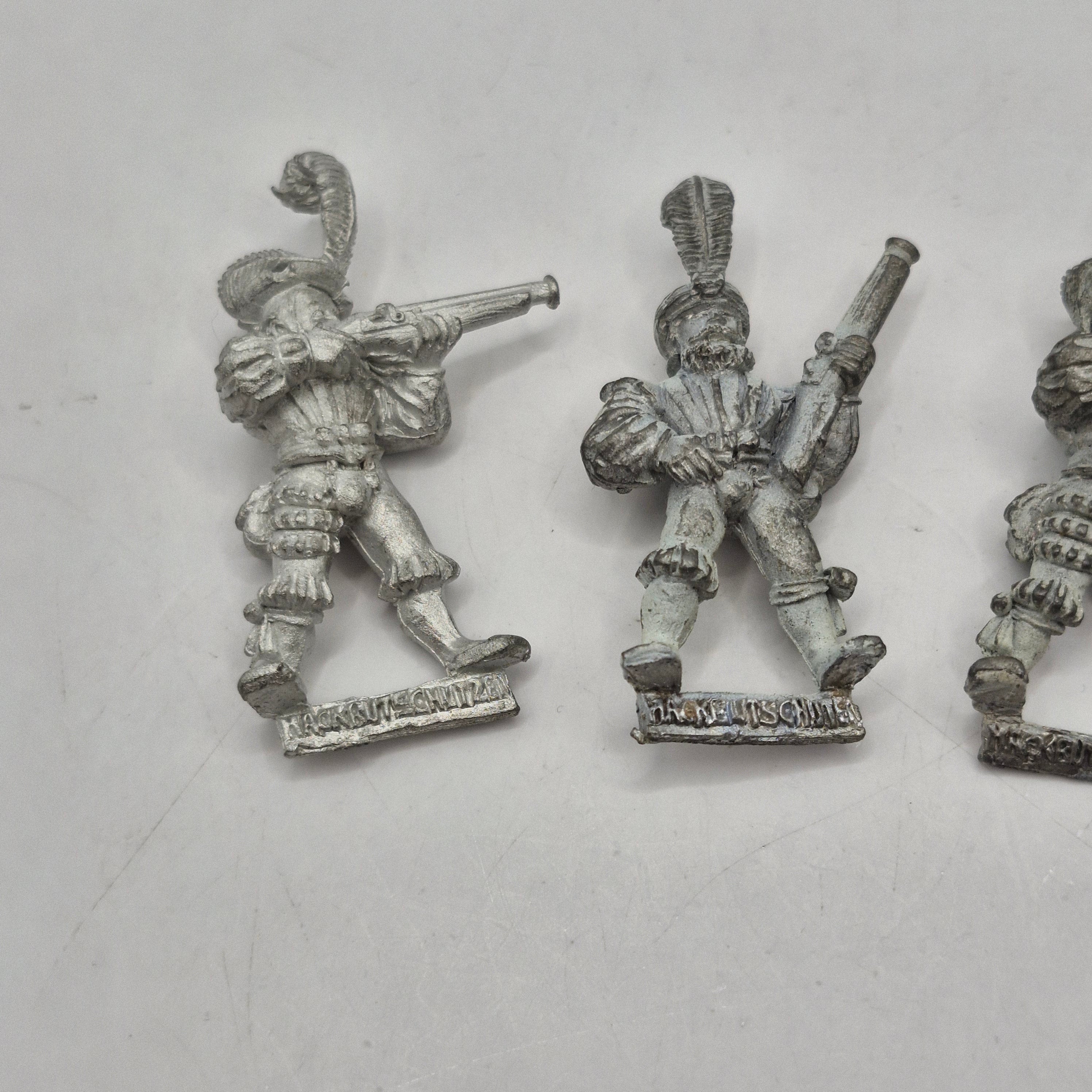 Warhammer the Old World Empire Handgunners x4 - Metal BH193 - Image 2