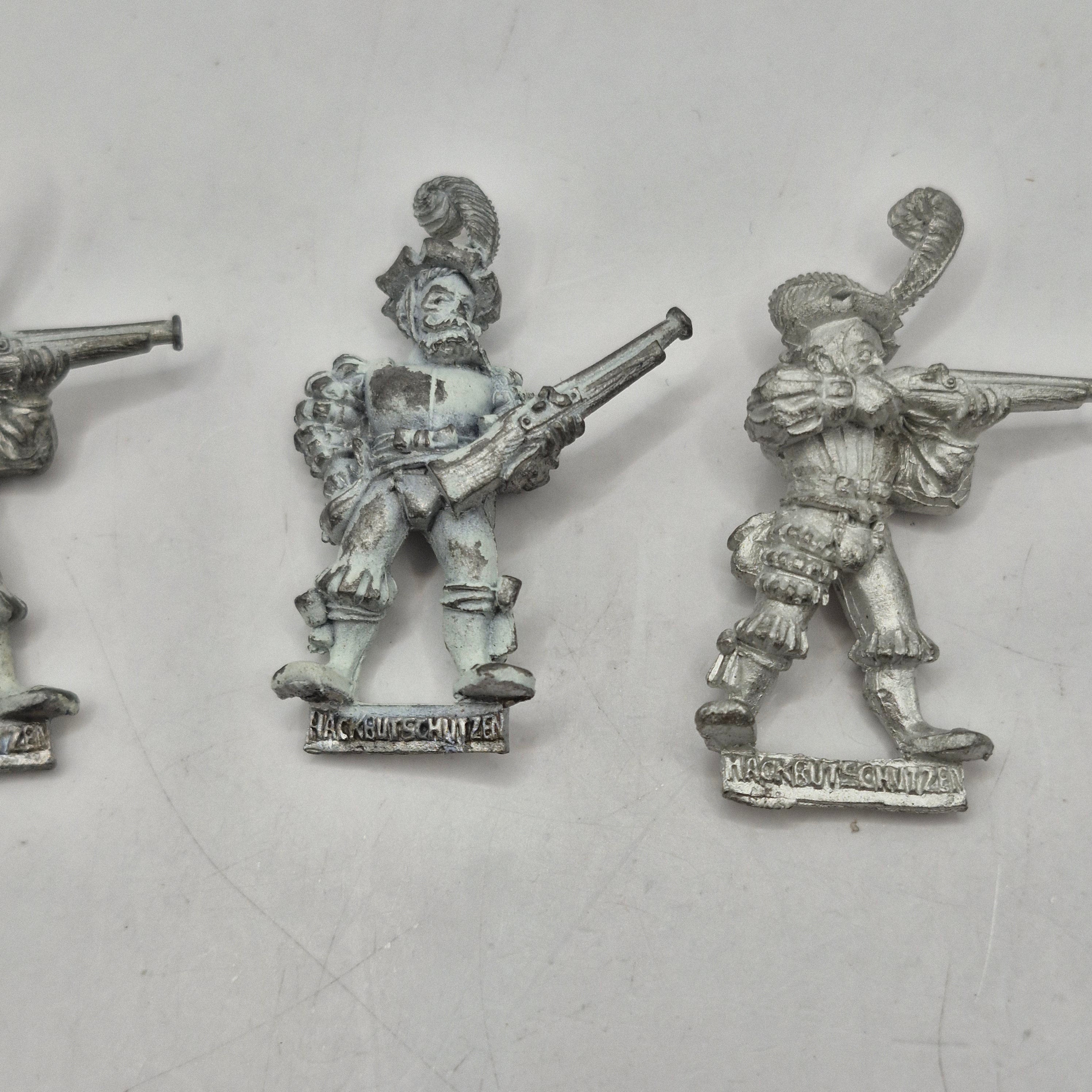 Warhammer the Old World Empire Handgunners x4 - Metal BH195 - Image 3