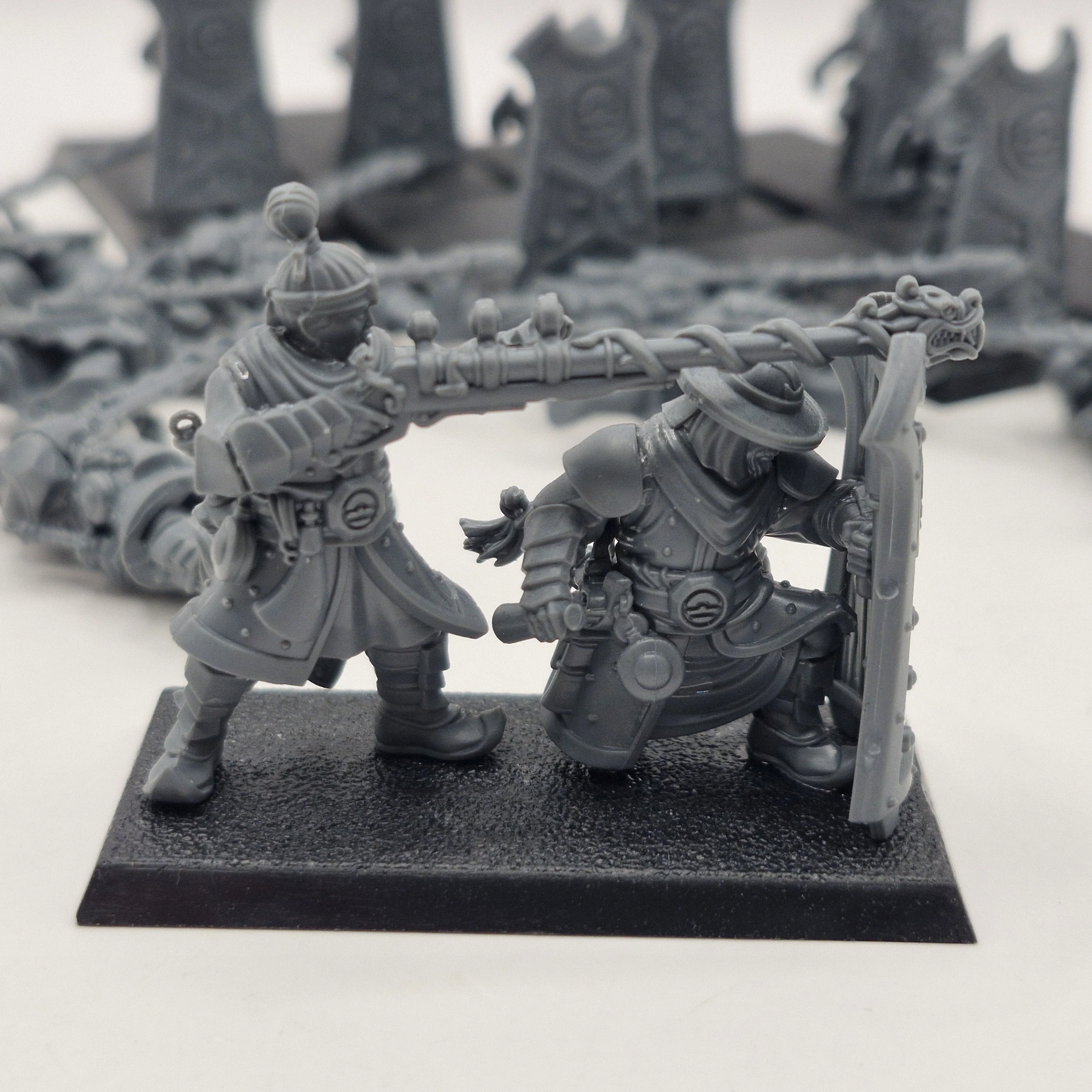 Warhammer the Old World Grand Cathay Crane Gunners x8 AD176 - Image 5