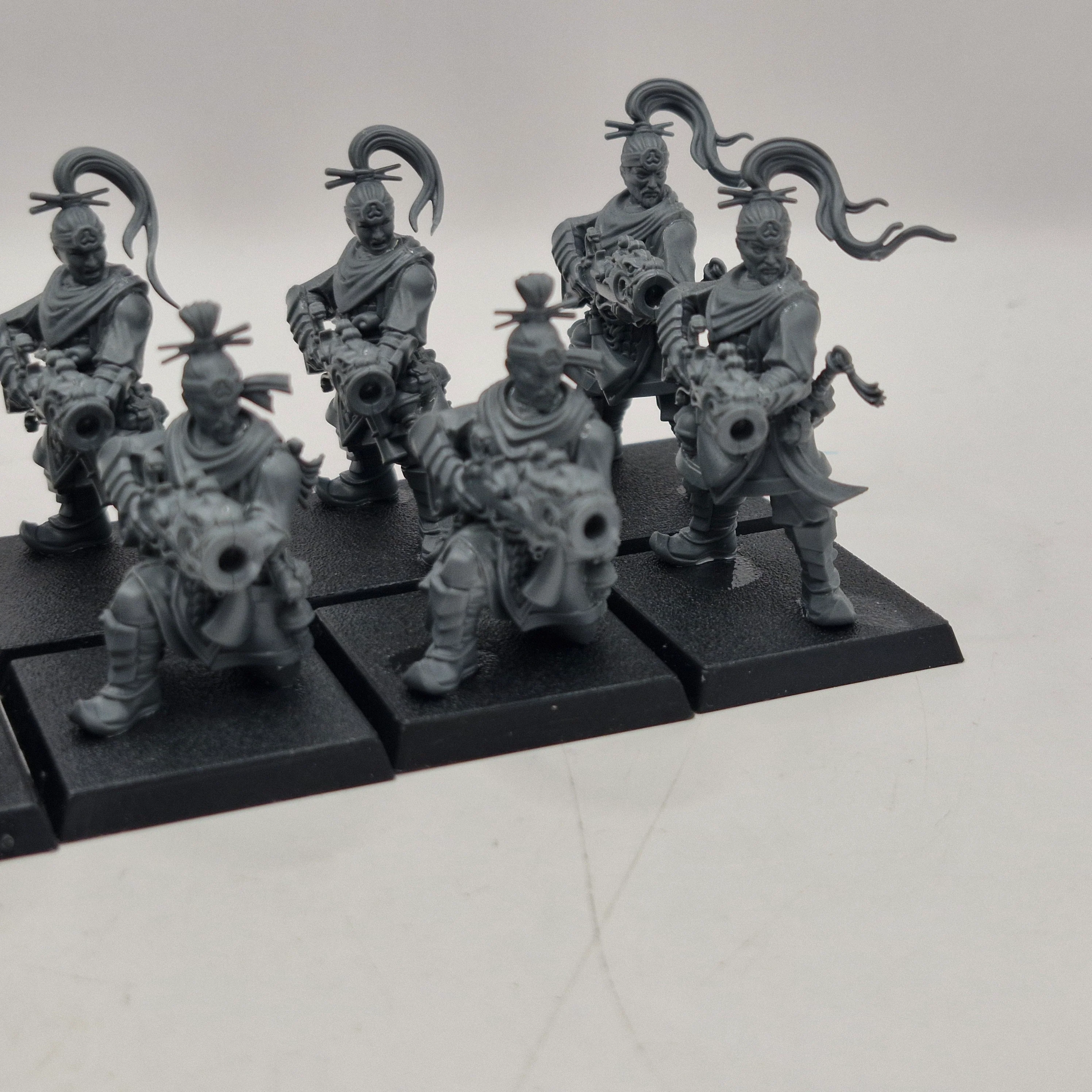 Warhammer the Old World Grand Cathay Iron Hail Gunners x12 BJ108 - Image 4