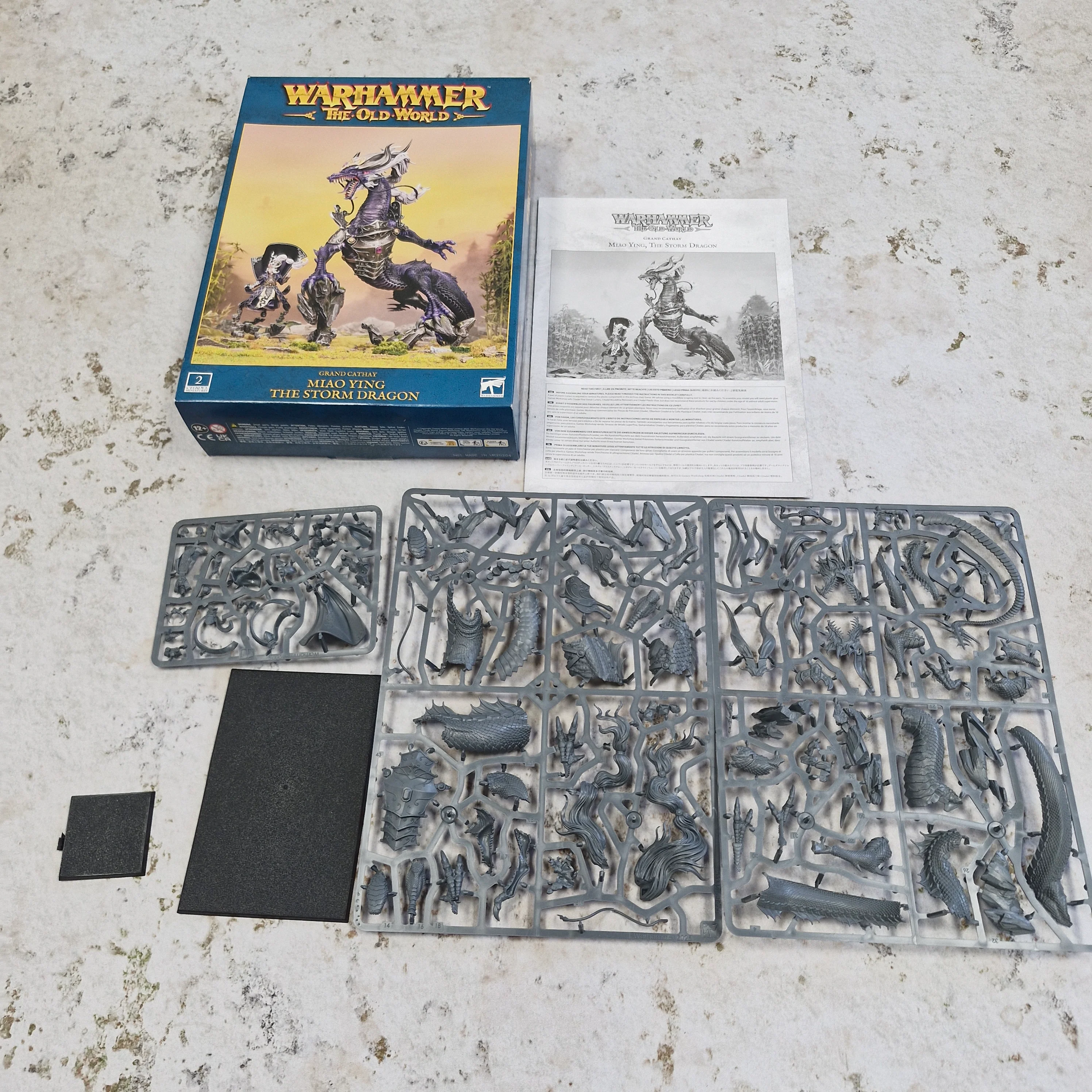 Warhammer the Old World Miao Ying The Storm Dragon - Grand Cathay AV331 - Image 3