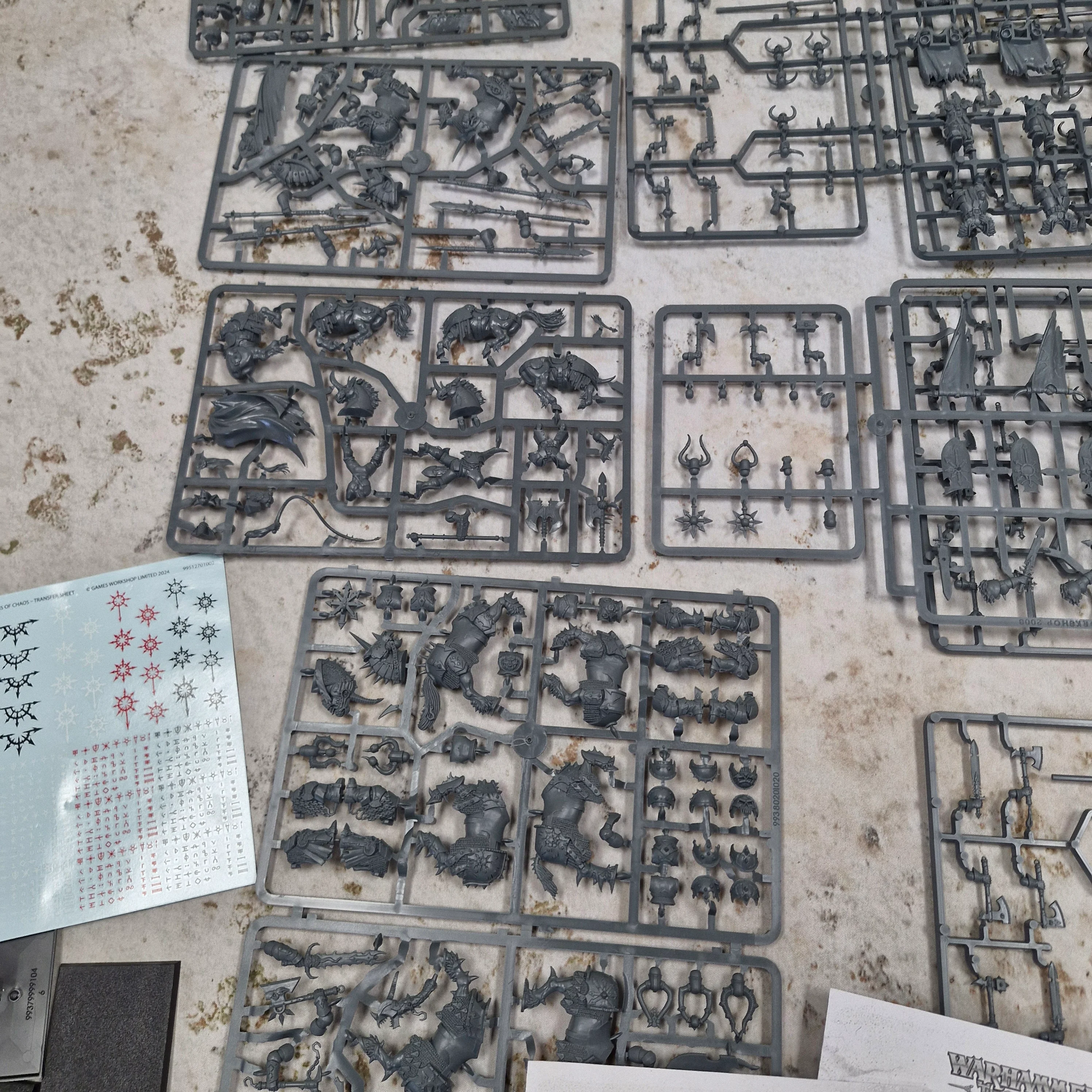 Warhammer the Old World Warriors of Chaos Batallion - Incomplete AV338 - Image 7